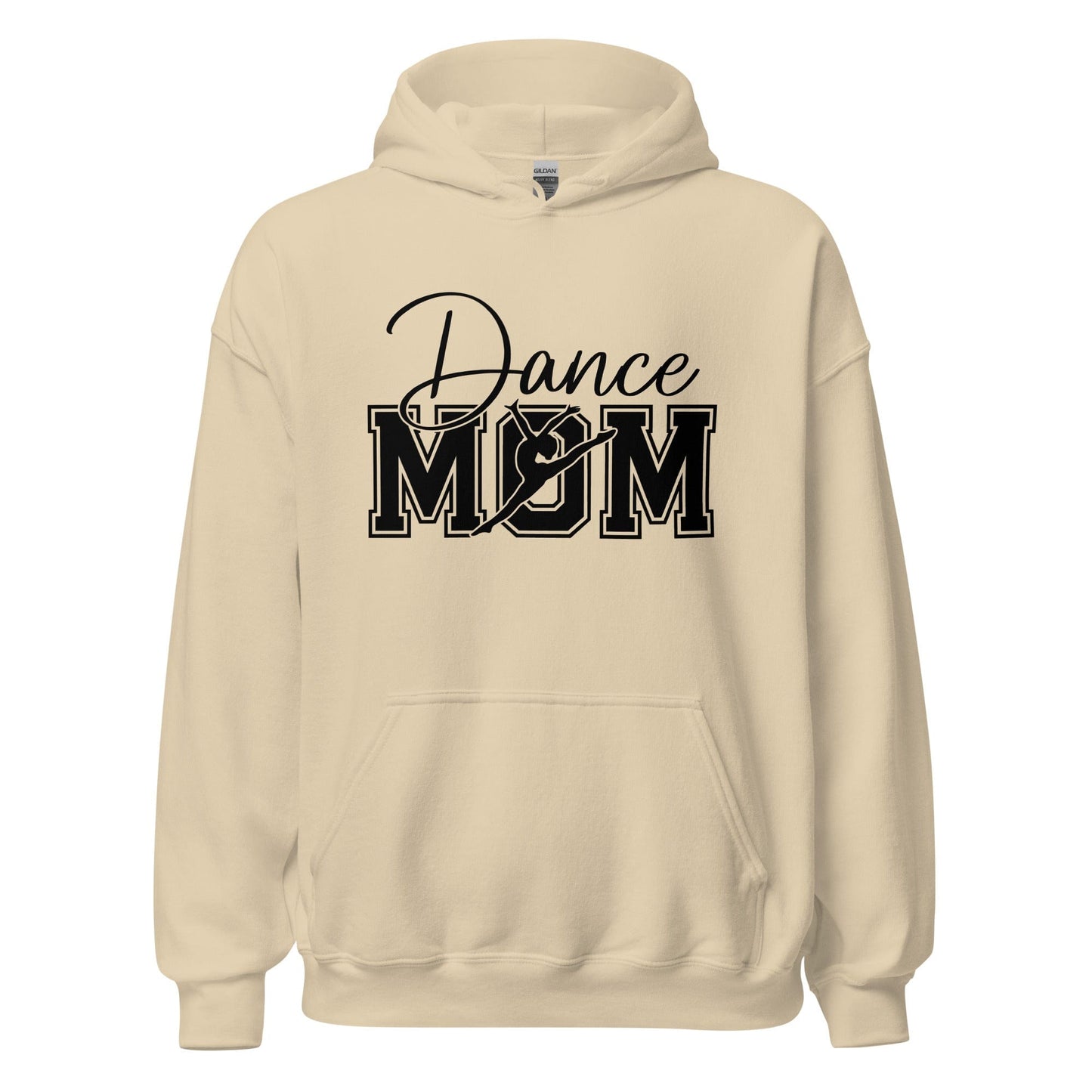 Dance Mom Hoodie | Bold Graphic Sweatshirt for Proud Dance Moms | Multiple Colors Sand / S Spirit Gear Collective