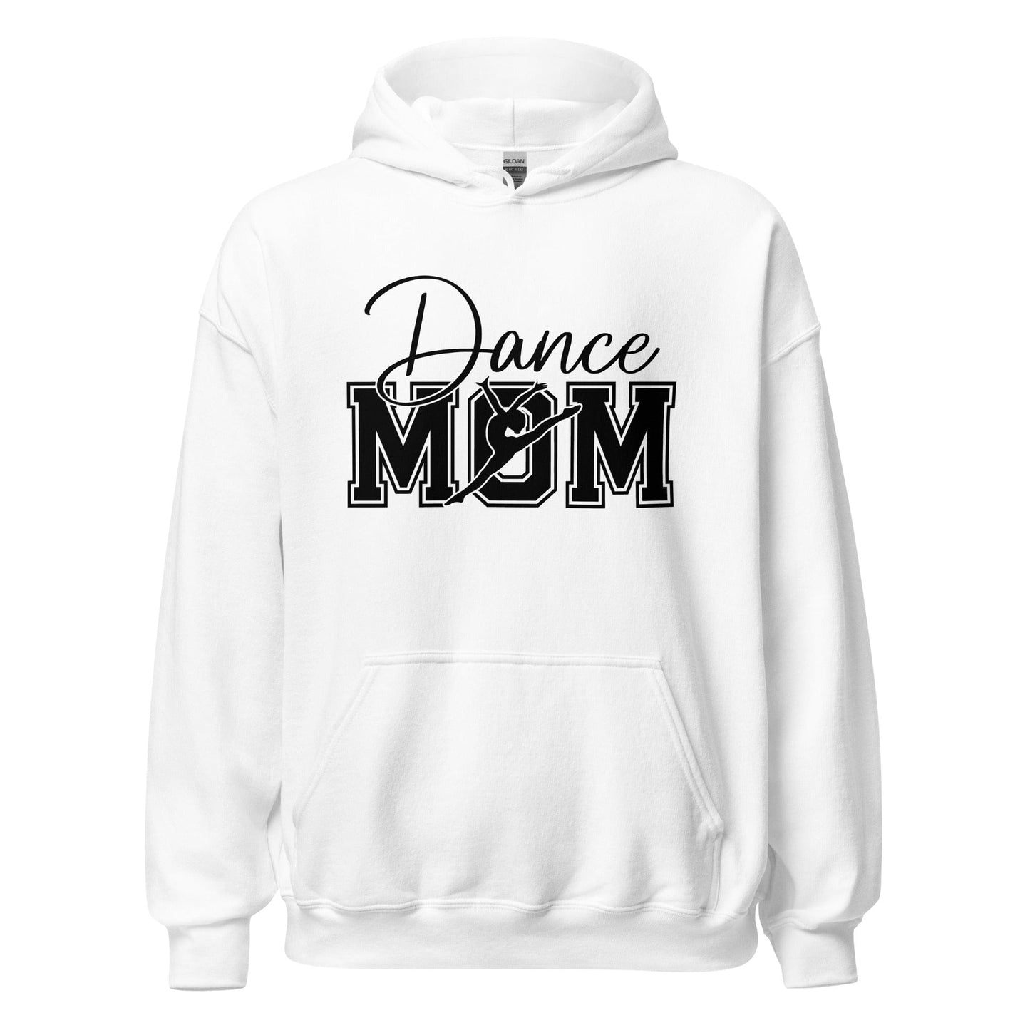 Dance Mom Hoodie | Bold Graphic Sweatshirt for Proud Dance Moms | Multiple Colors White / S Spirit Gear Collective