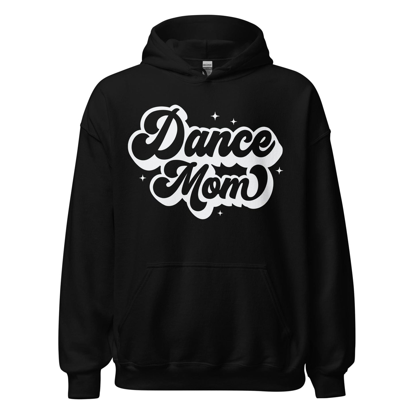 Dance Mom Hoodie – Cozy Retro Script Sweatshirt for Dance Season Black / S Spirit Gear Collective