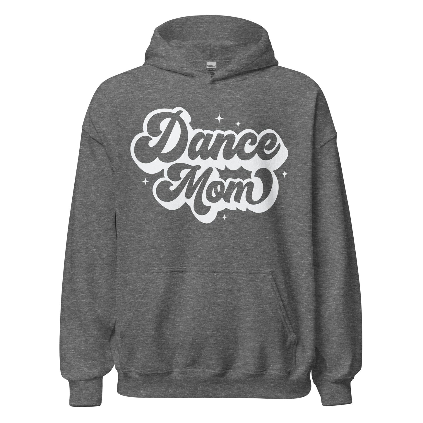 Dance Mom Hoodie – Cozy Retro Script Sweatshirt for Dance Season Graphite Heather / S Spirit Gear Collective