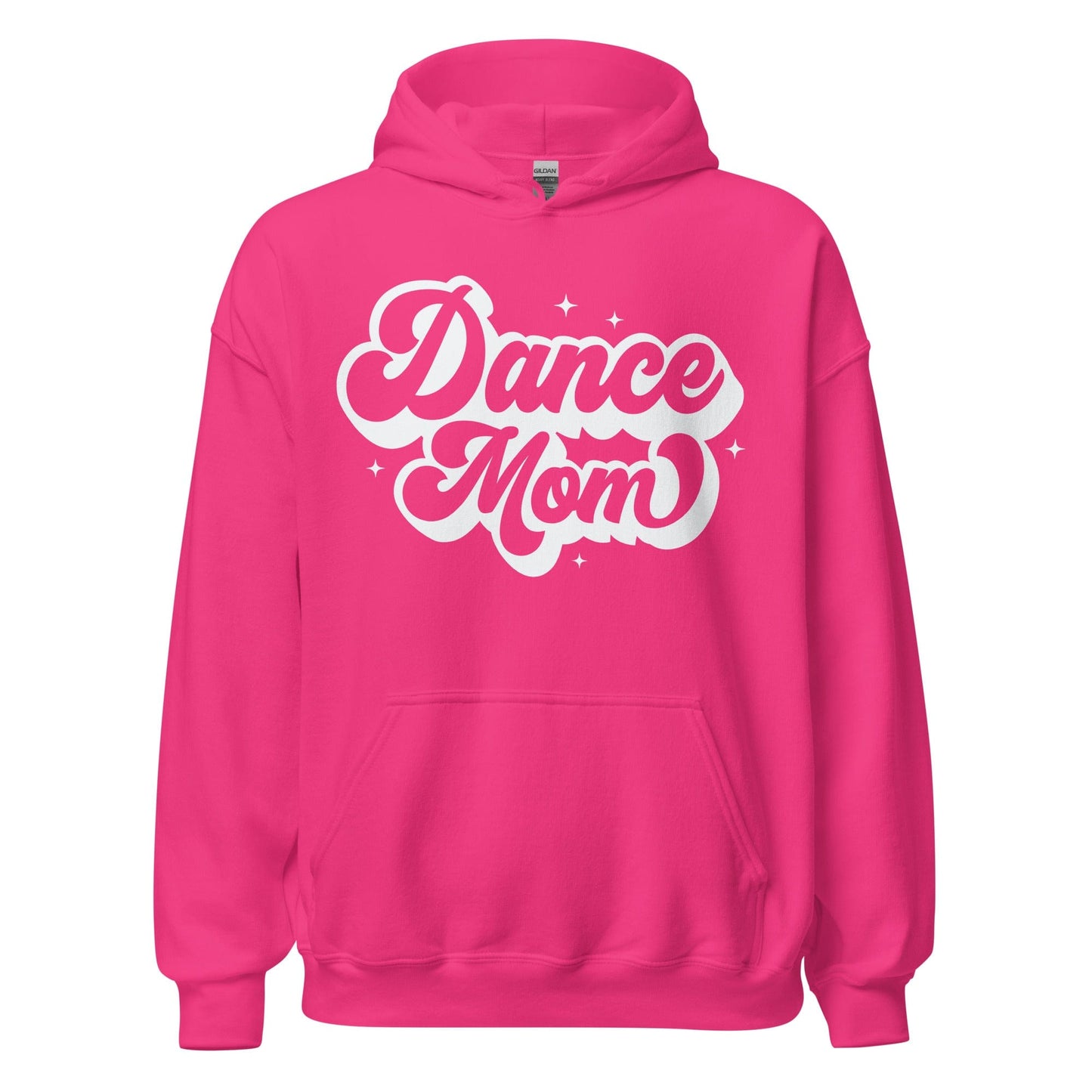 Dance Mom Hoodie – Cozy Retro Script Sweatshirt for Dance Season Heliconia / S Spirit Gear Collective