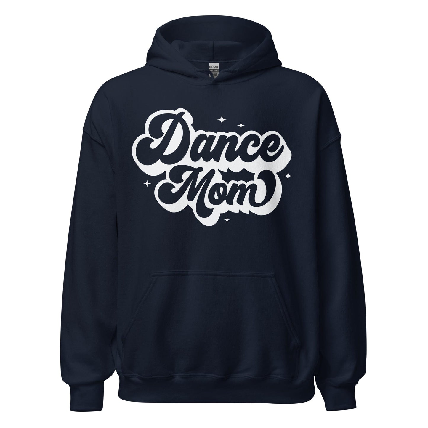 Dance Mom Hoodie – Cozy Retro Script Sweatshirt for Dance Season Navy / S Spirit Gear Collective