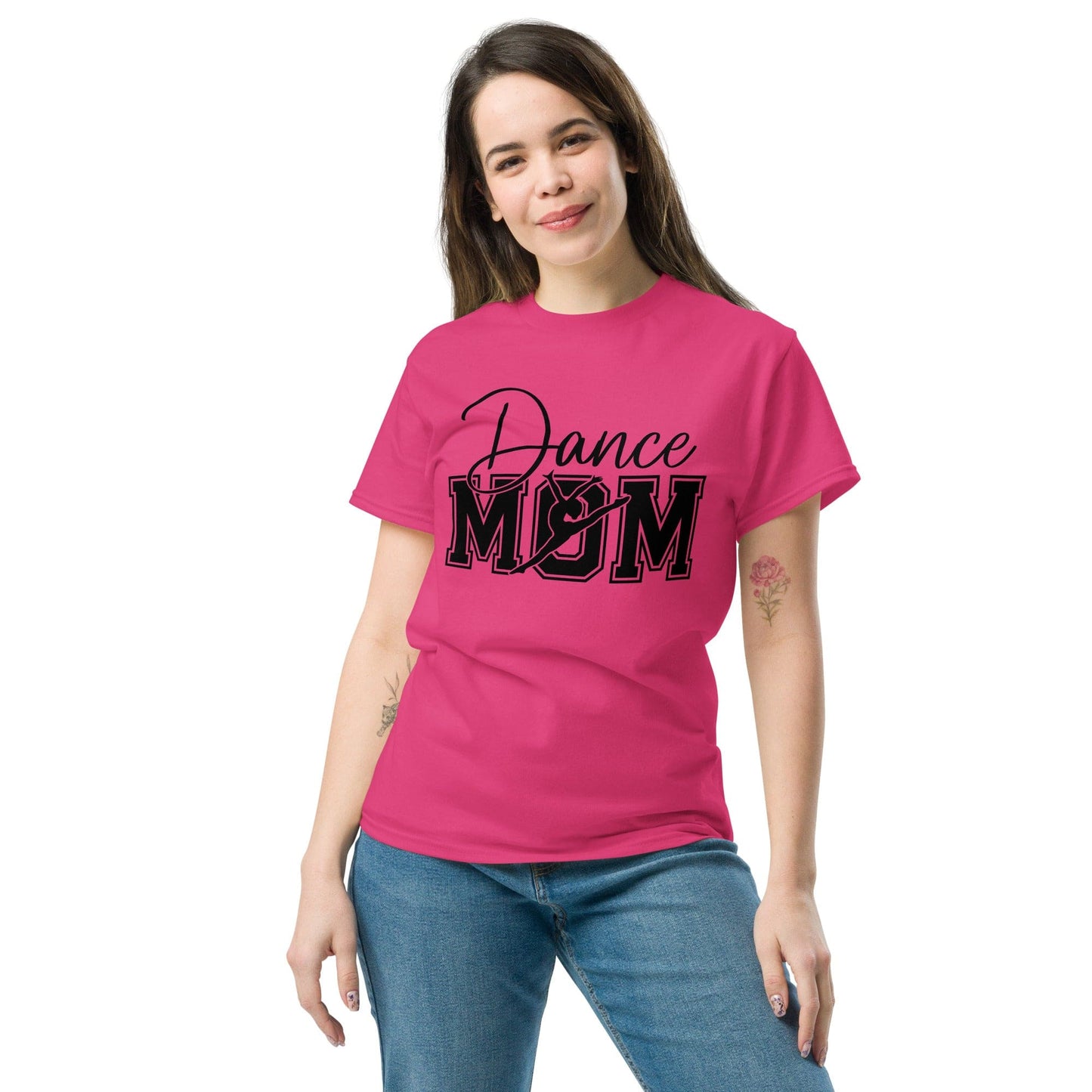 Dance Mom Shirt | Bold Dance Graphic Tee for Proud Moms | Multiple Colors Available Spirit Gear Collective T-Shirt