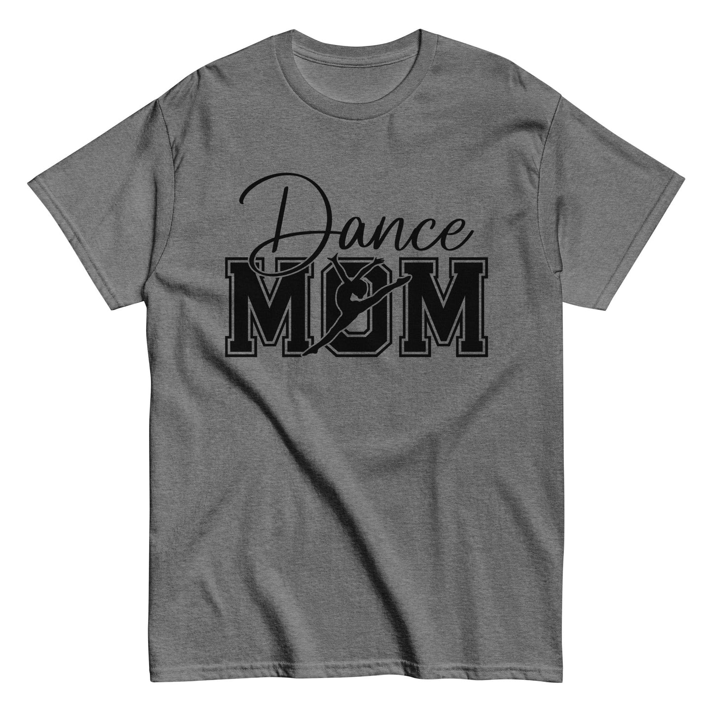 Dance Mom Shirt | Bold Dance Graphic Tee for Proud Moms | Multiple Colors Available Graphite Heather / S Spirit Gear Collective T-Shirt