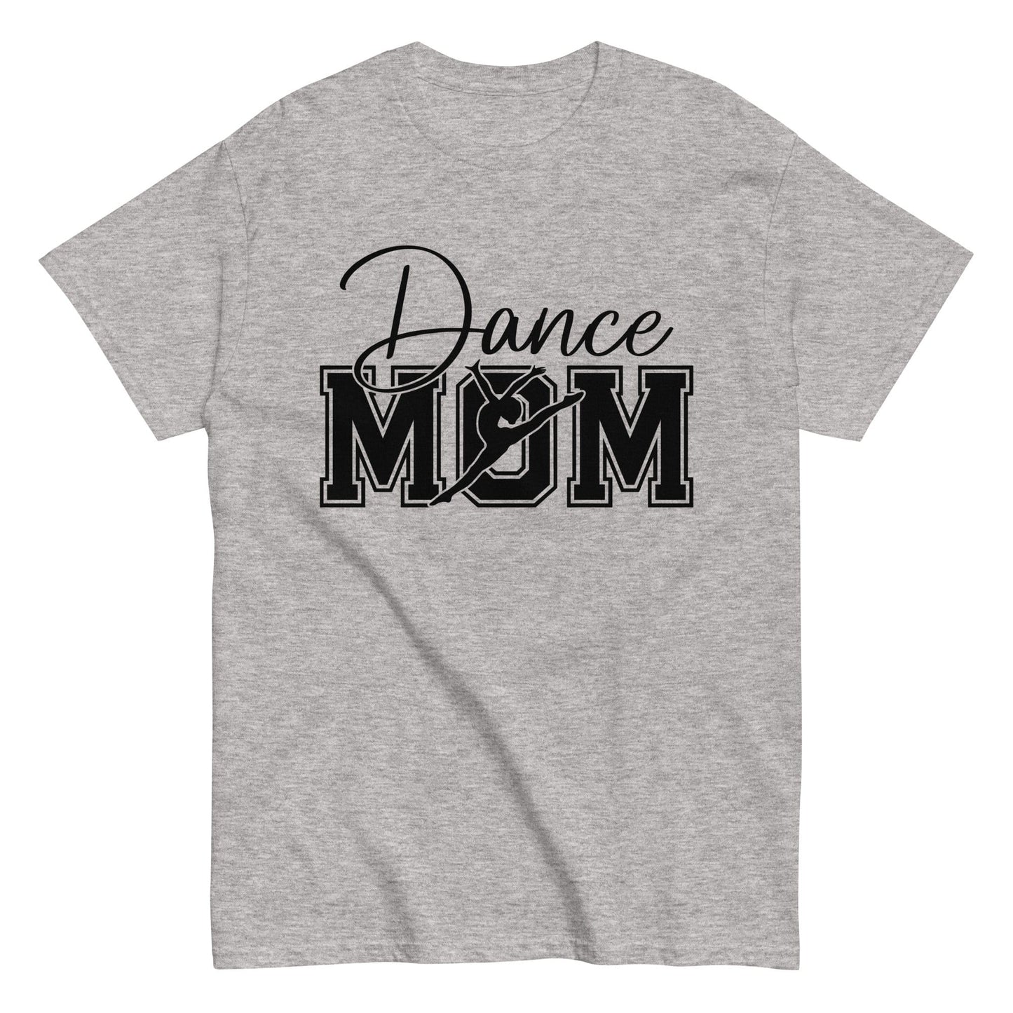 Dance Mom Shirt | Bold Dance Graphic Tee for Proud Moms | Multiple Colors Available Sport Grey / S Spirit Gear Collective T-Shirt