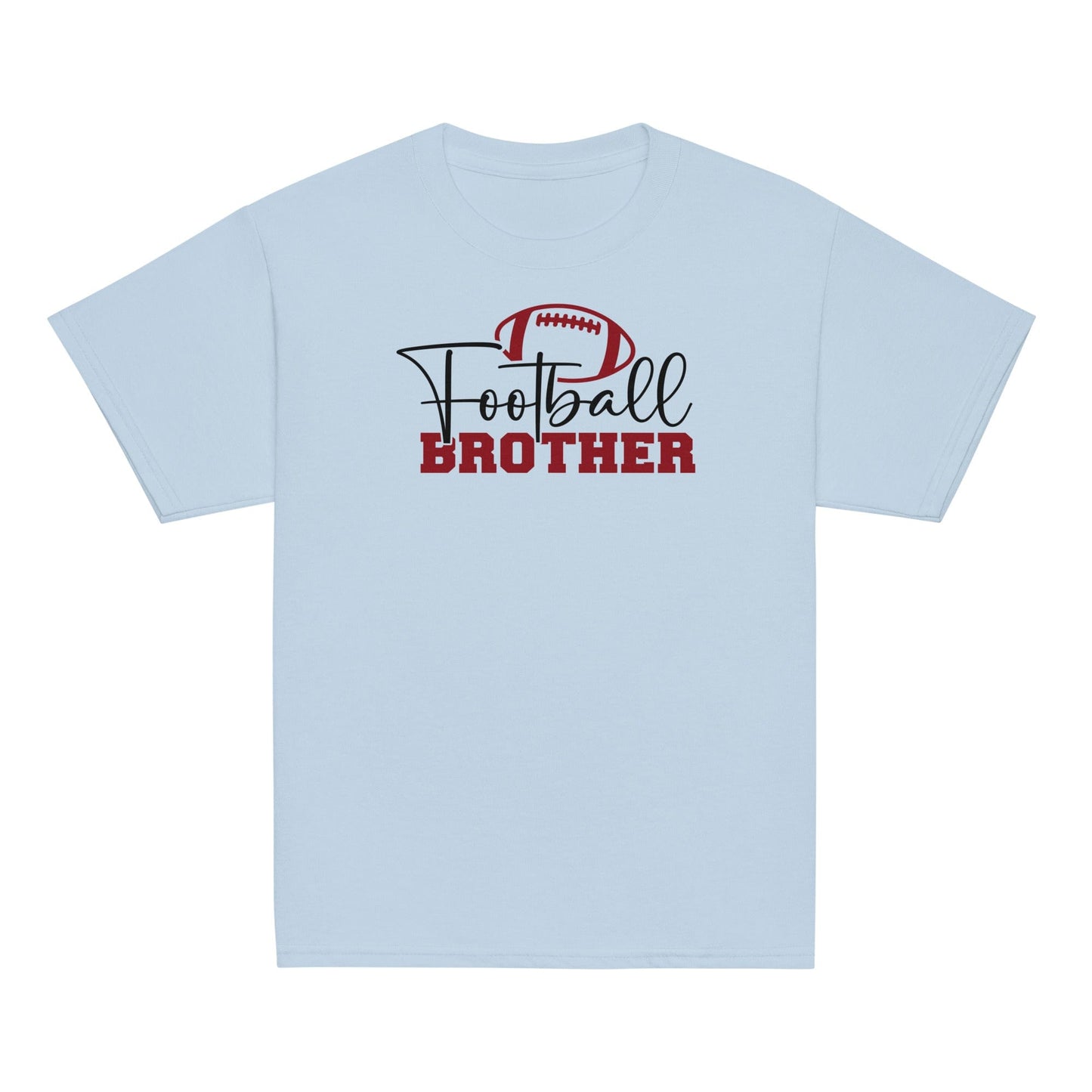Football Brother Graphic Tee Light Blue / XS Spirit Gear Collective