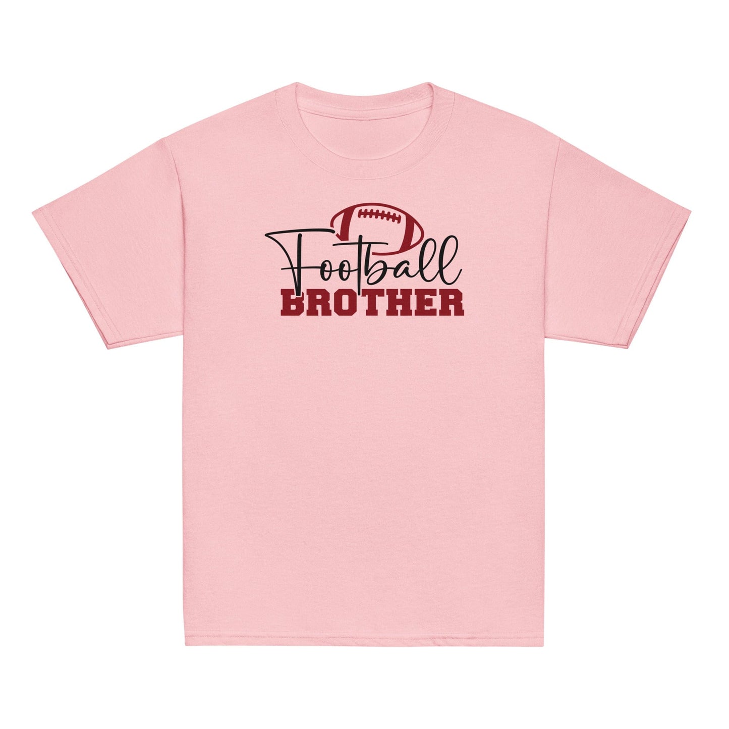 Football Brother Graphic Tee Light Pink / XS Spirit Gear Collective