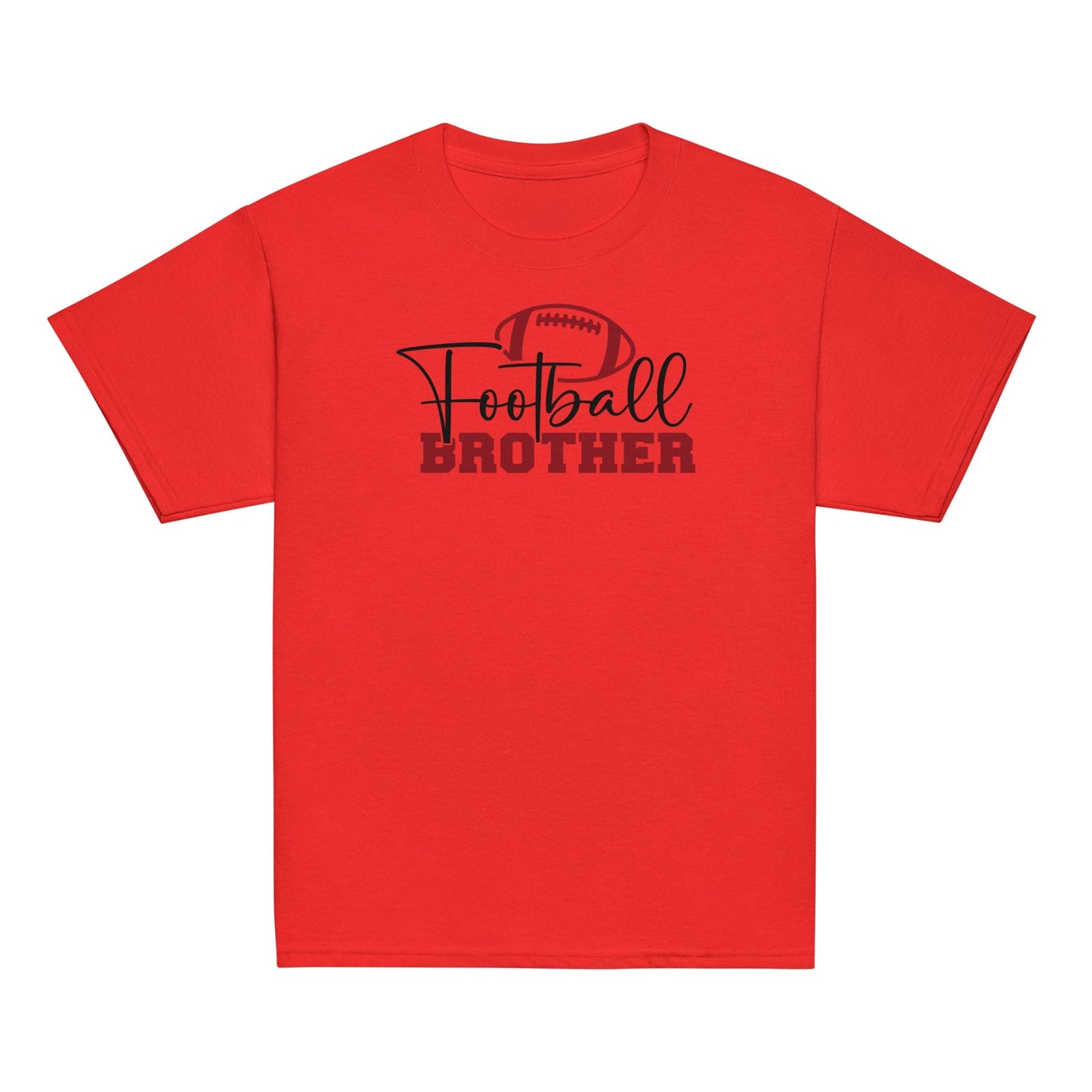 Football Brother Graphic Tee Red / XS Spirit Gear Collective