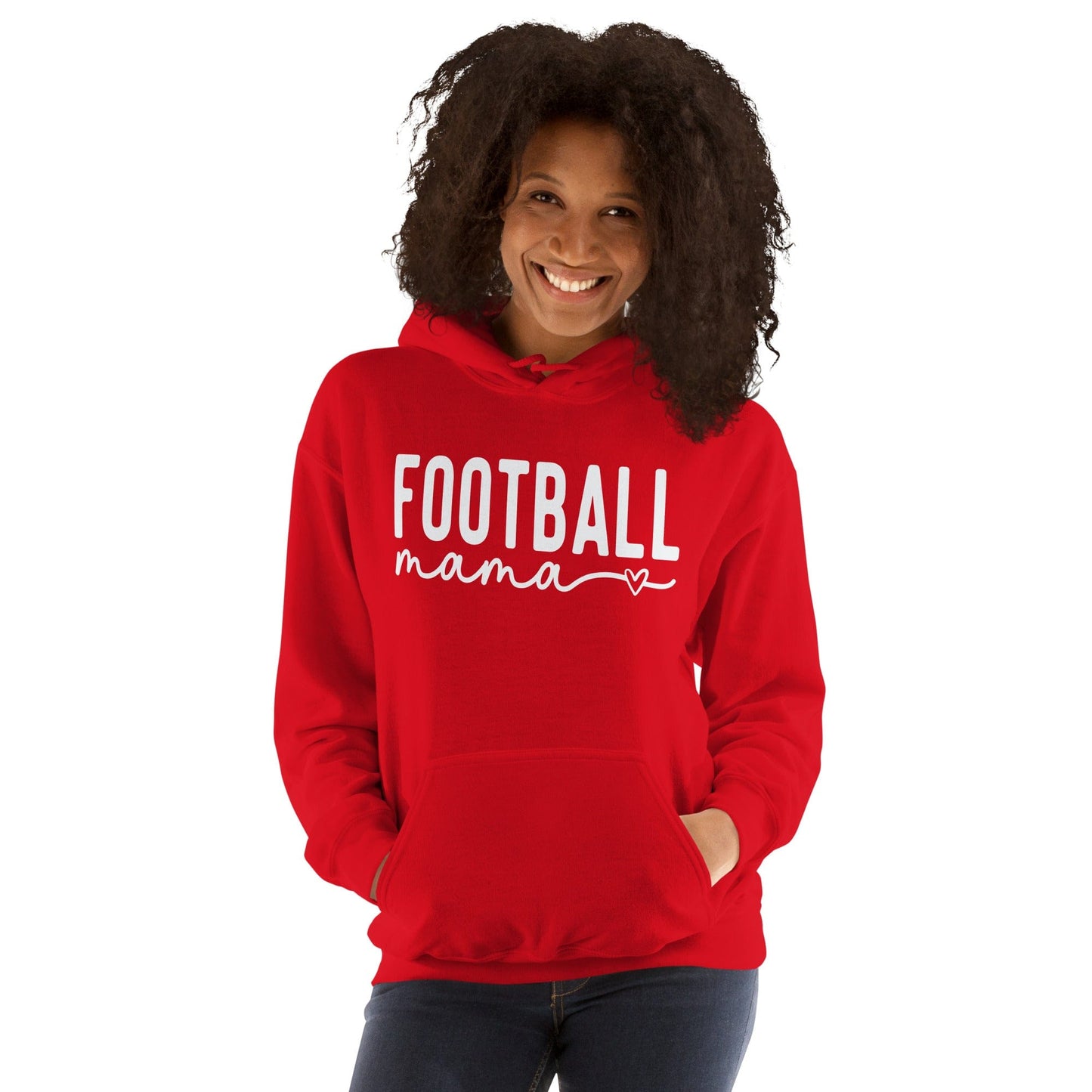 Football Mama Hoodie Spirit Gear Collective Hoodie