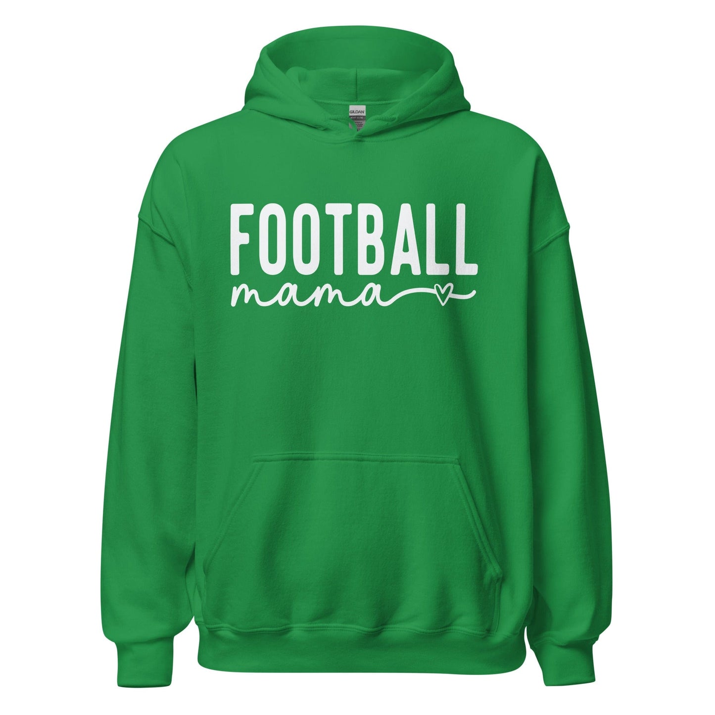 Football Mama Hoodie Irish Green / S Spirit Gear Collective Hoodie