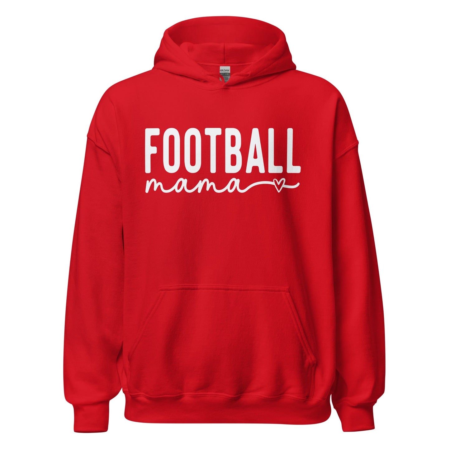 Football Mama Hoodie Red / S Spirit Gear Collective Hoodie