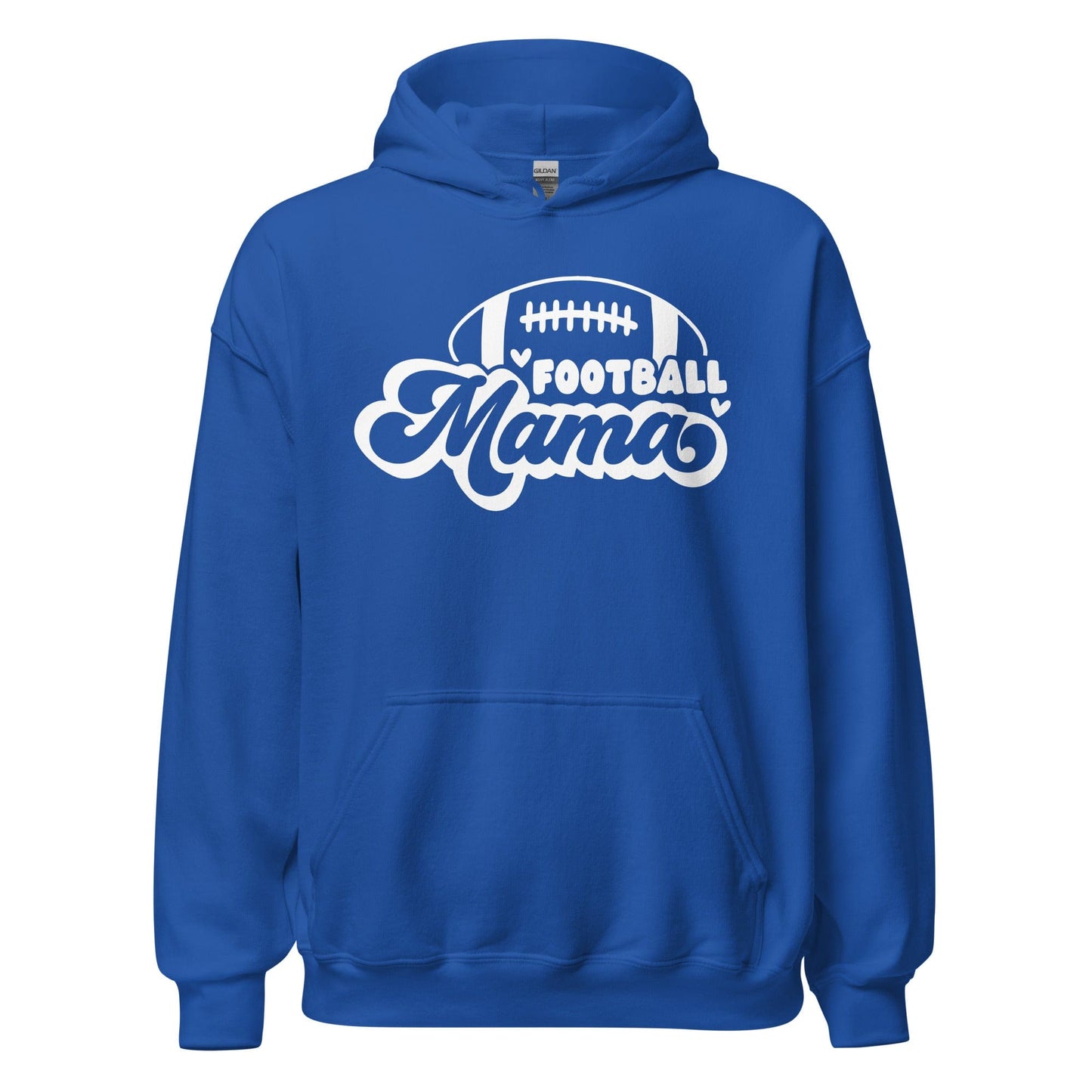 Football Mama Hoodie Royal / S Spirit Gear Collective Hoodie