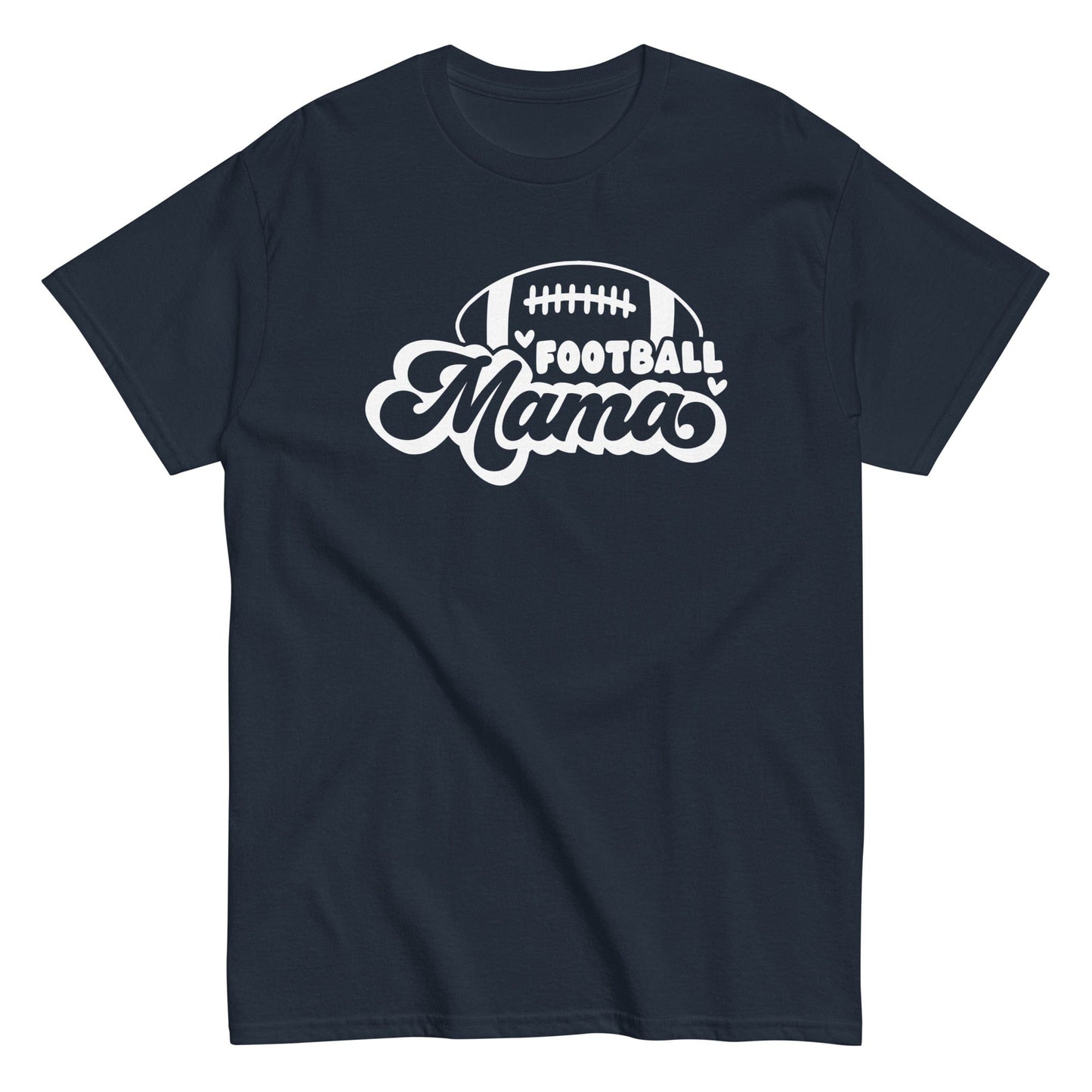 Football Mama Shirt Navy / S Spirit Gear Collective T-Shirt