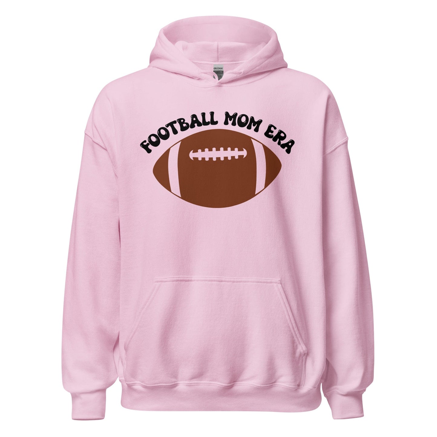 Football Mom Era Hoodie Light Pink / S Spirit Gear Collective Hoodie