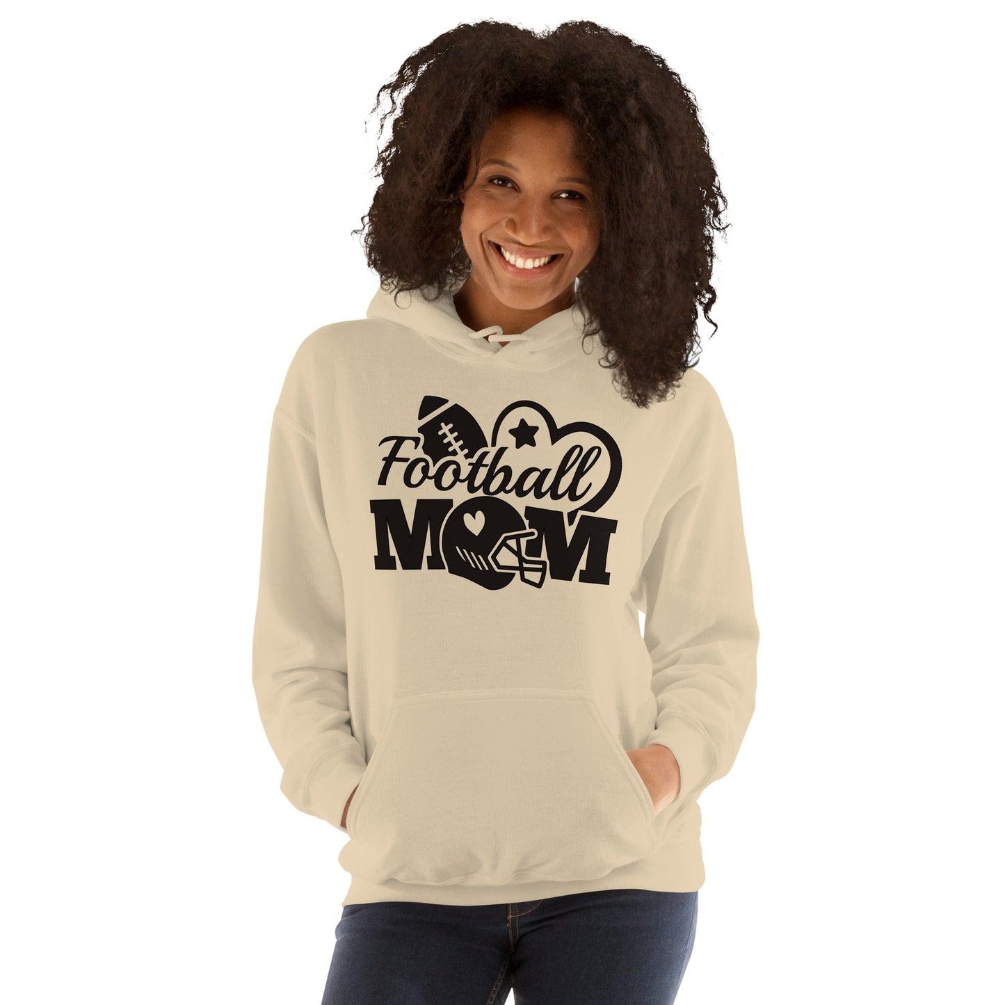Football Mom Hoodie Spirit Gear Collective Hoodie
