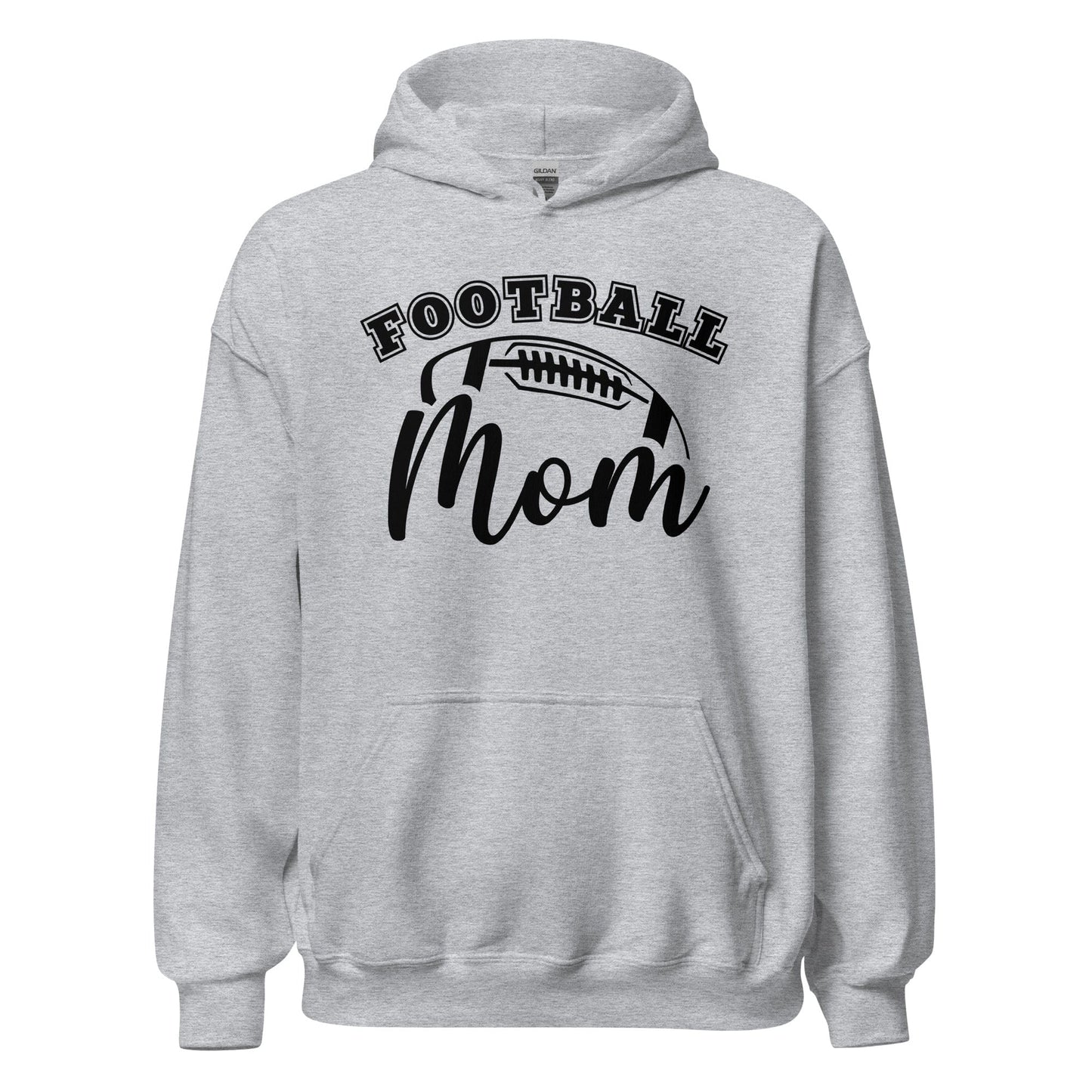 Football Mom Hoodie Sport Grey / S Spirit Gear Collective Hoodie