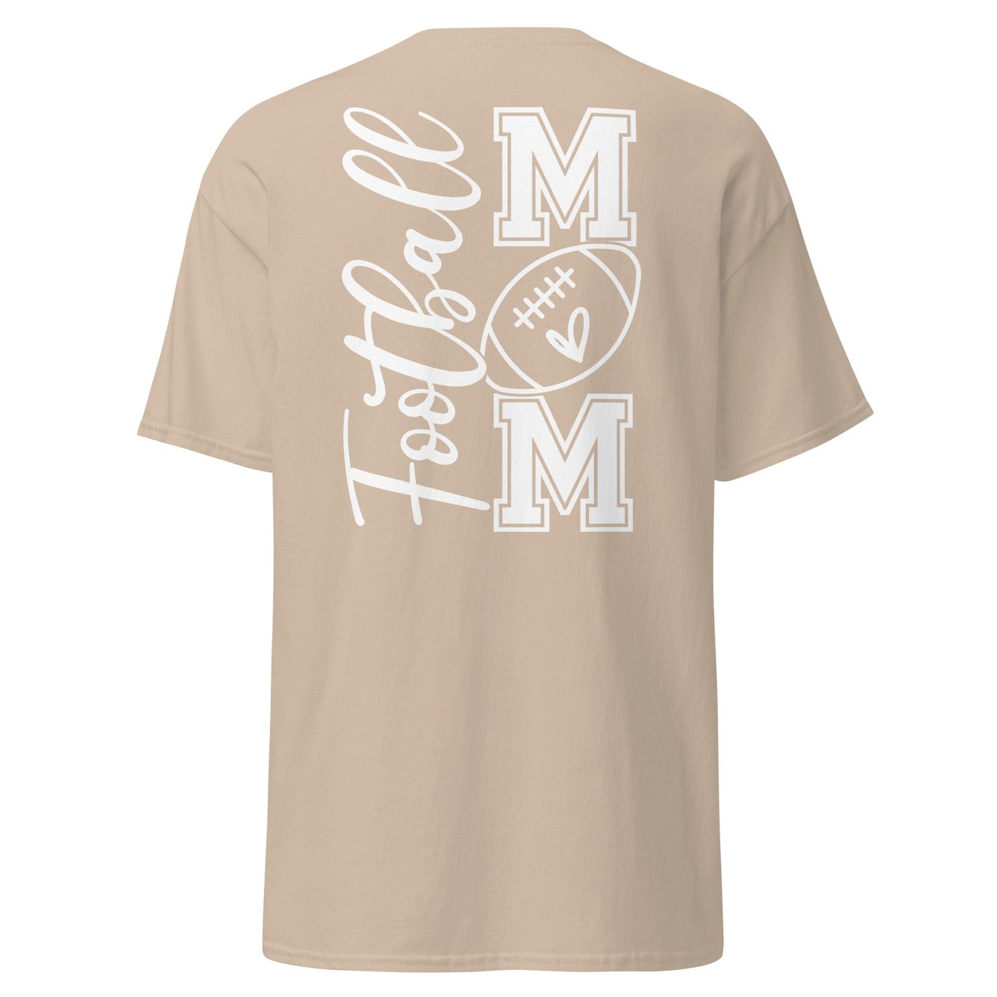 Football Mom Shirt (back) Sand / S Spirit Gear Collective T-Shirt
