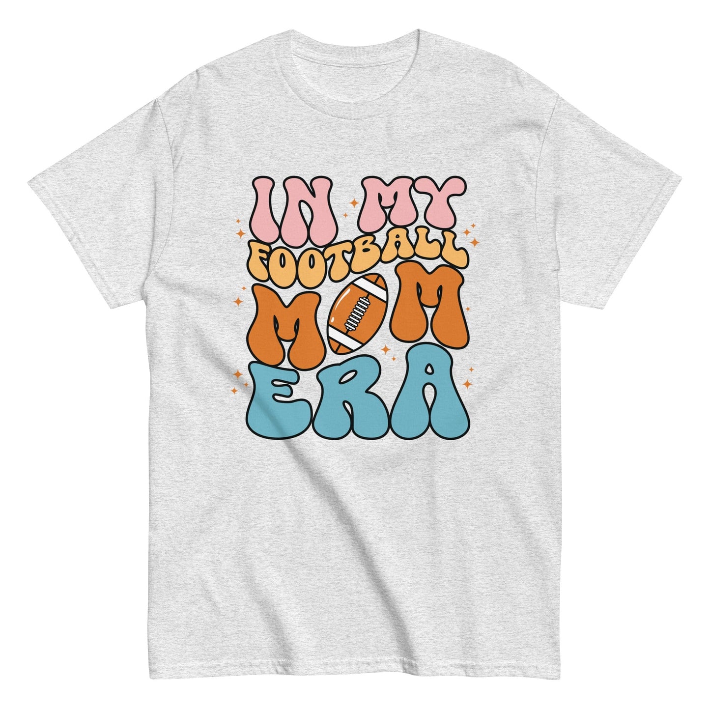 Football Mom Shirt (Colorful) Ash / S Spirit Gear Collective T-Shirt