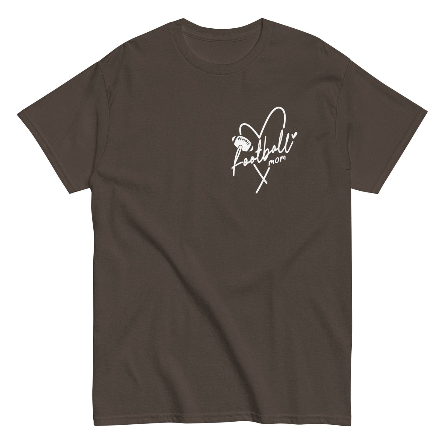 Football Mom Shirt Dark Chocolate / S Spirit Gear Collective T-Shirt