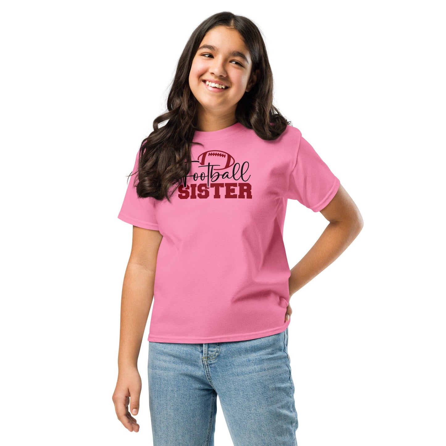 Football Sister Graphic Tee Spirit Gear Collective