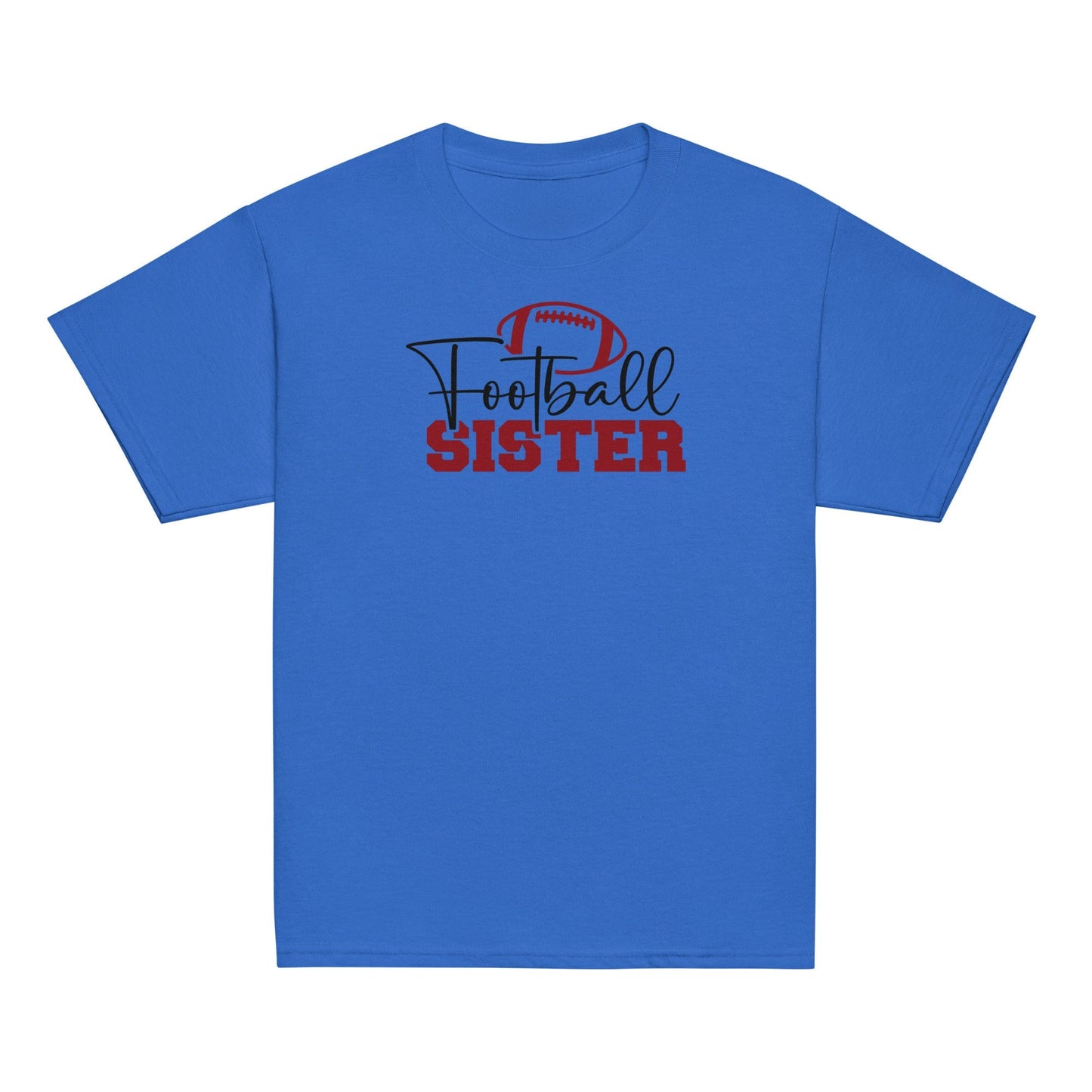 Football Sister Graphic Tee Royal / XS Spirit Gear Collective