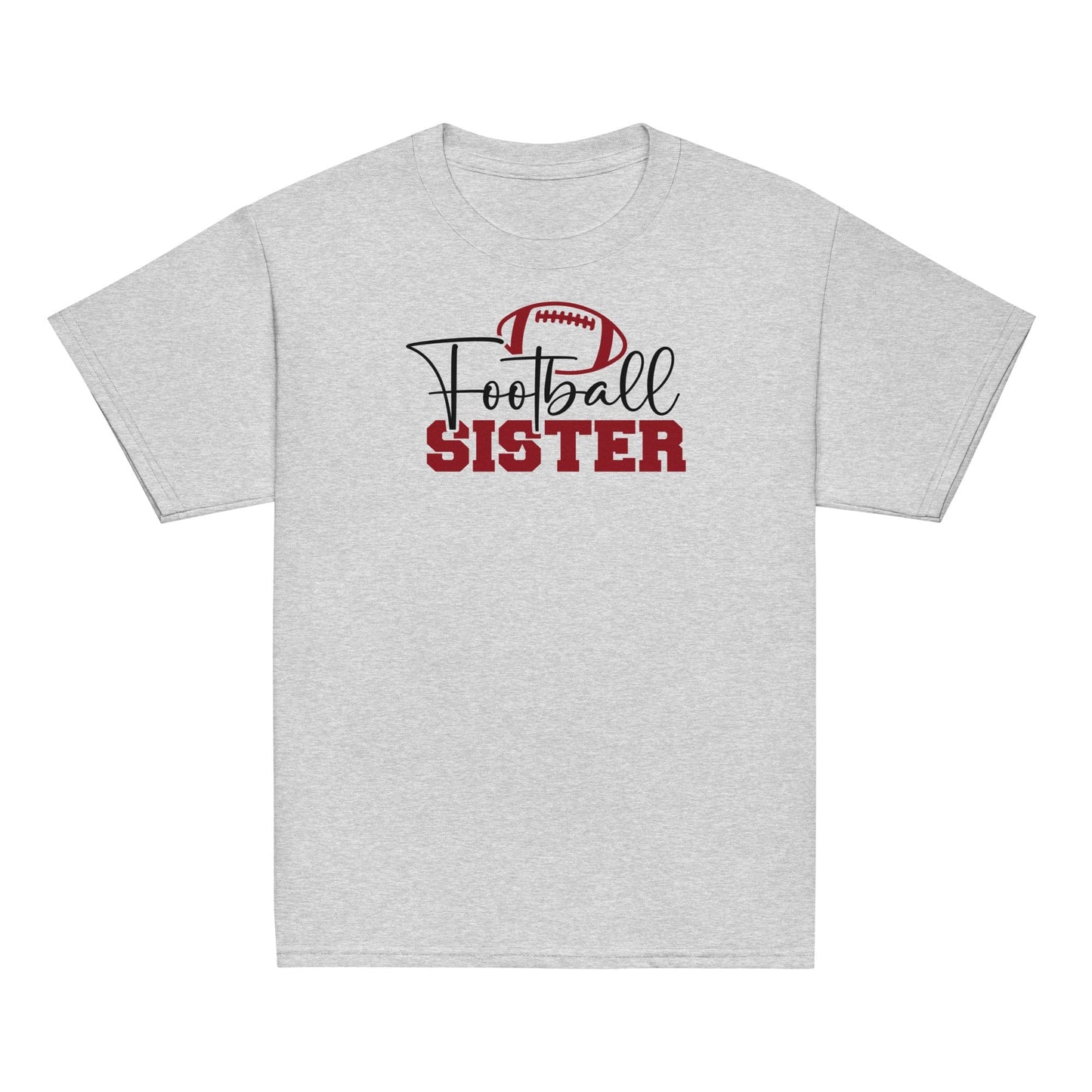 Football Sister Graphic Tee Sport Grey / XS Spirit Gear Collective