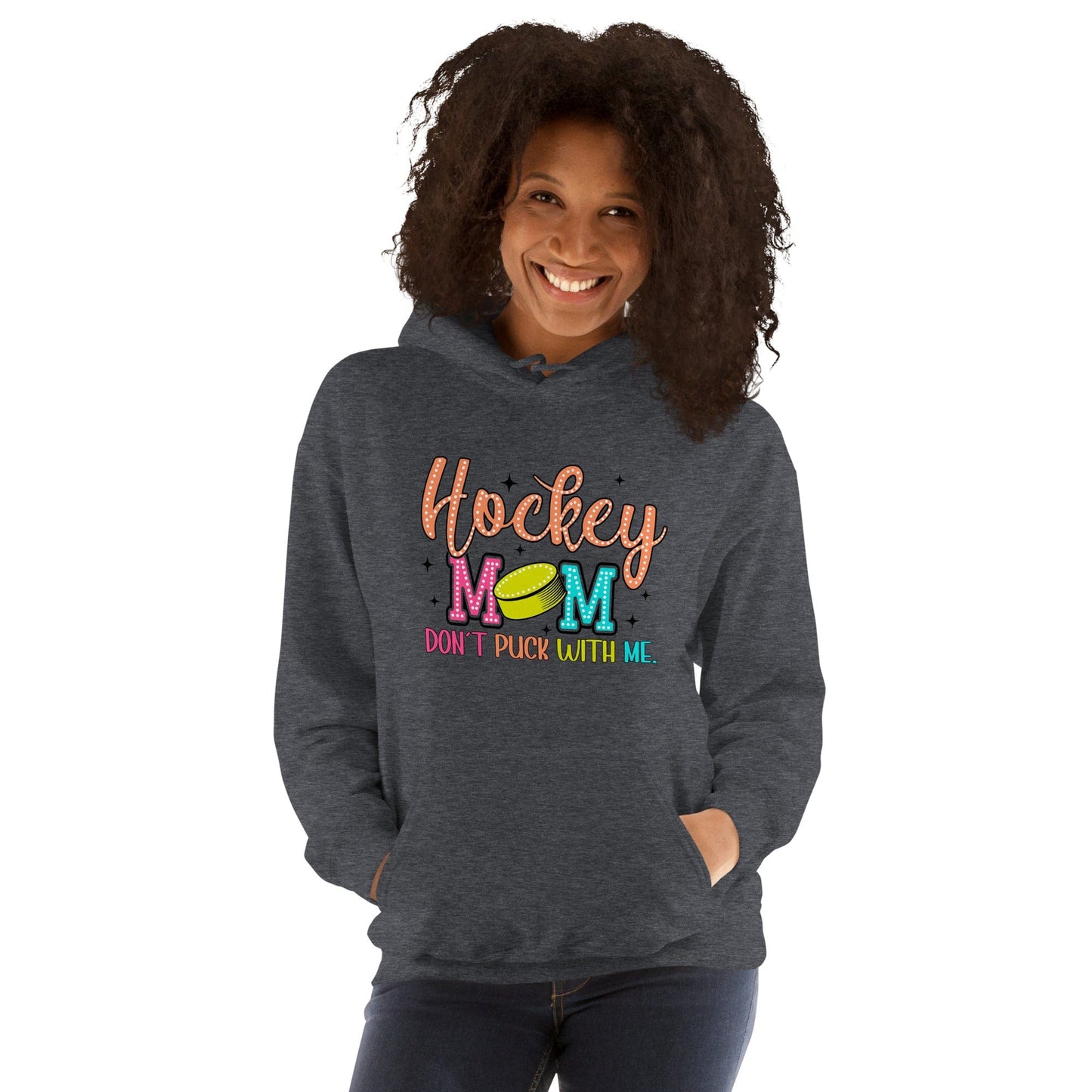 Hockey Mom Don't Puck With Me Hoodie Spirit Gear Collective Hoodie