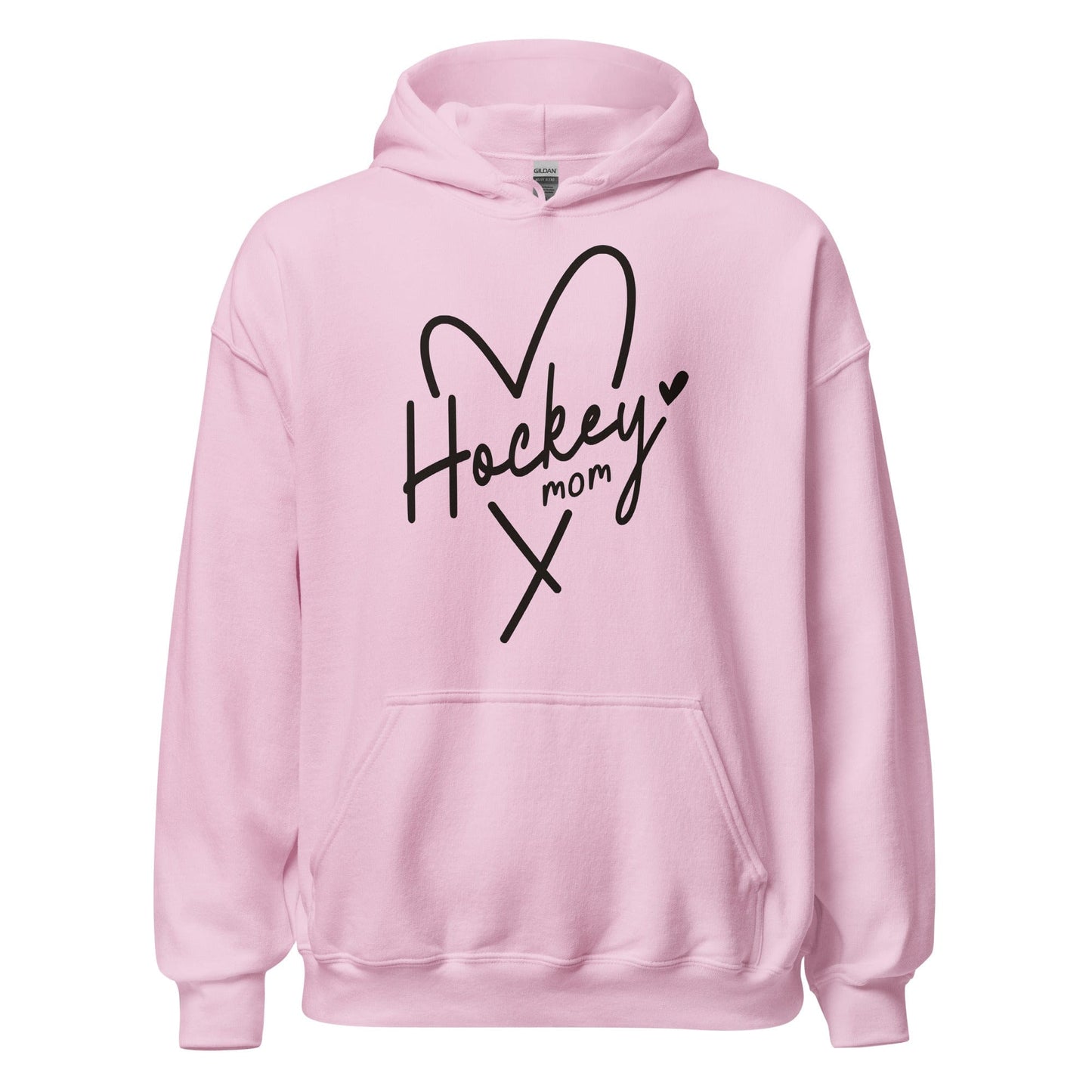 Hockey Mom Hoodie Light Pink / S Spirit Gear Collective Hoodie