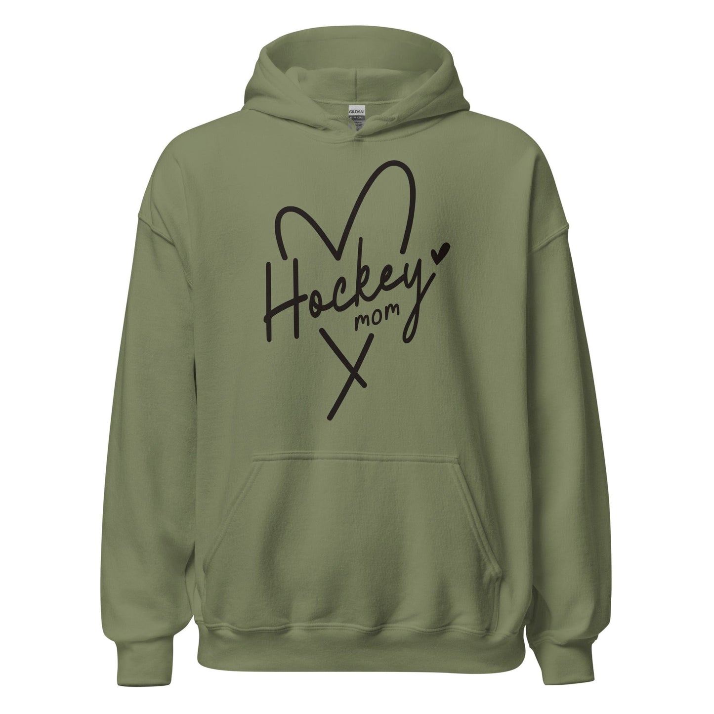 Hockey Mom Hoodie Military Green / S Spirit Gear Collective Hoodie