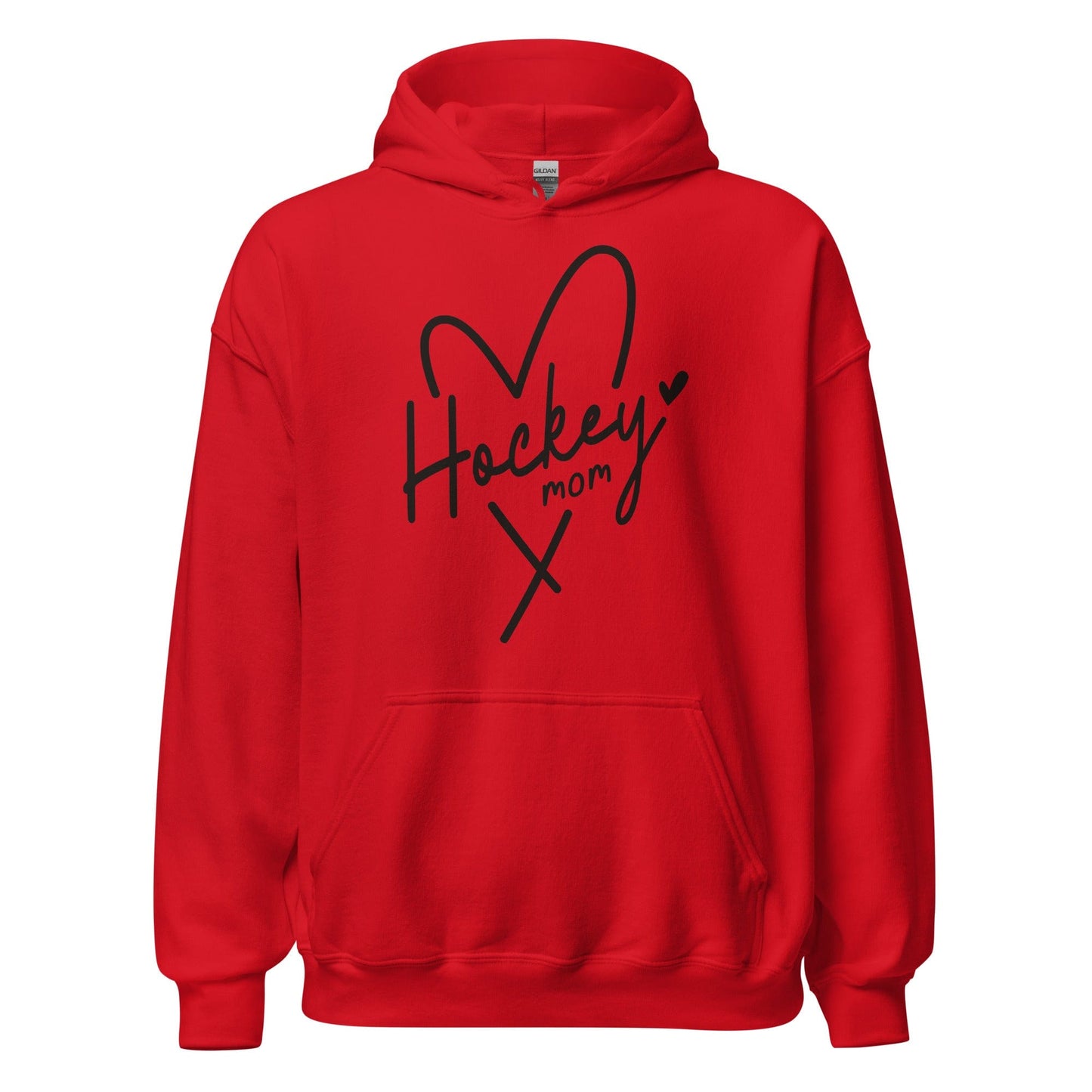 Hockey Mom Hoodie Red / S Spirit Gear Collective Hoodie