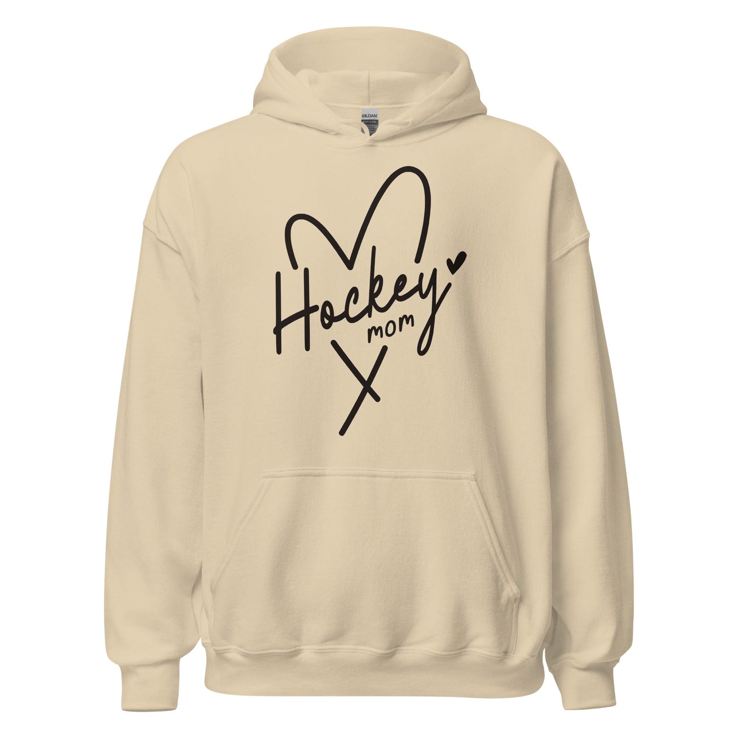 Hockey Mom Hoodie Sand / S Spirit Gear Collective Hoodie