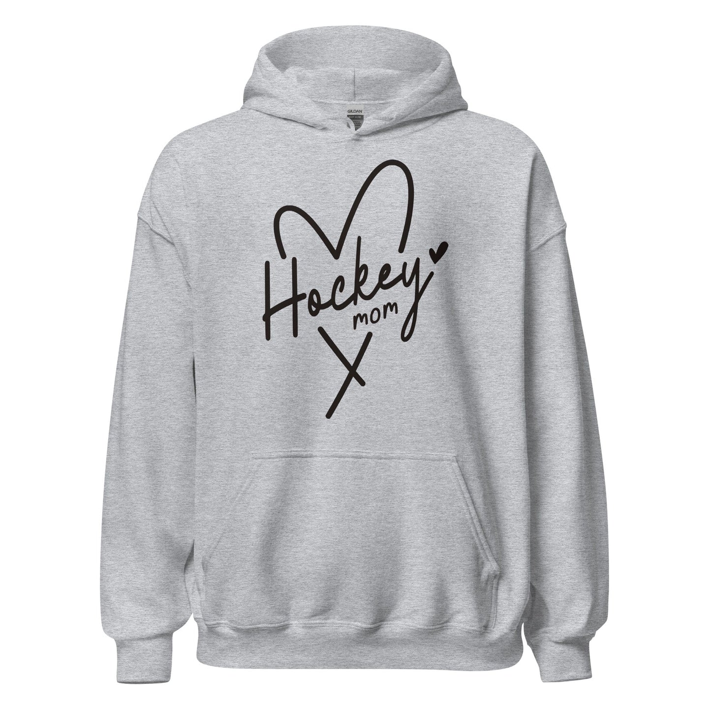 Hockey Mom Hoodie Sport Grey / S Spirit Gear Collective Hoodie