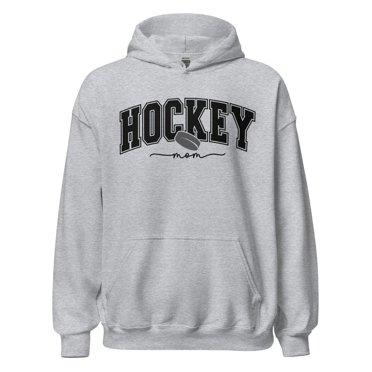 Hockey Mom Hoodie Sport Grey / S Spirit Gear Collective Hoodie