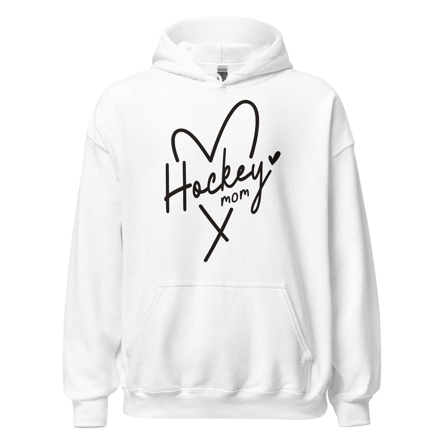 Hockey Mom Hoodie White / S Spirit Gear Collective Hoodie