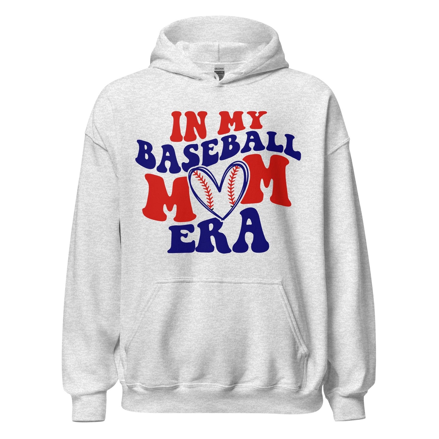 In My Baseball Mom Era Hoodie – Cozy Game Day Essential Ash / S Spirit Gear Collective Hoodie