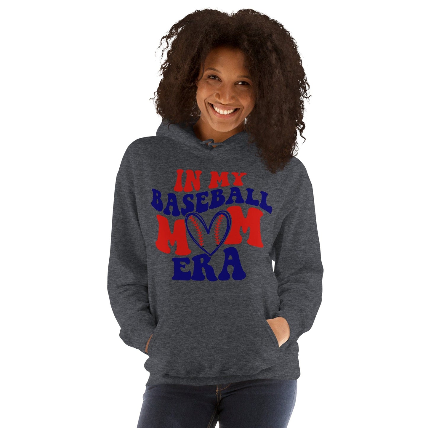 In My Baseball Mom Era Hoodie – Cozy Game Day Essential Spirit Gear Collective Hoodie