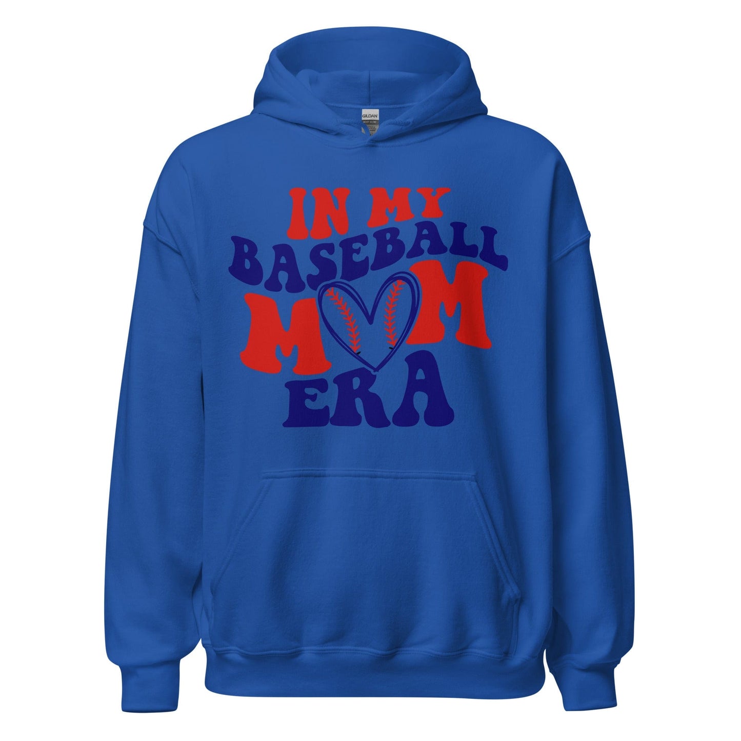 In My Baseball Mom Era Hoodie – Cozy Game Day Essential Royal / S Spirit Gear Collective Hoodie