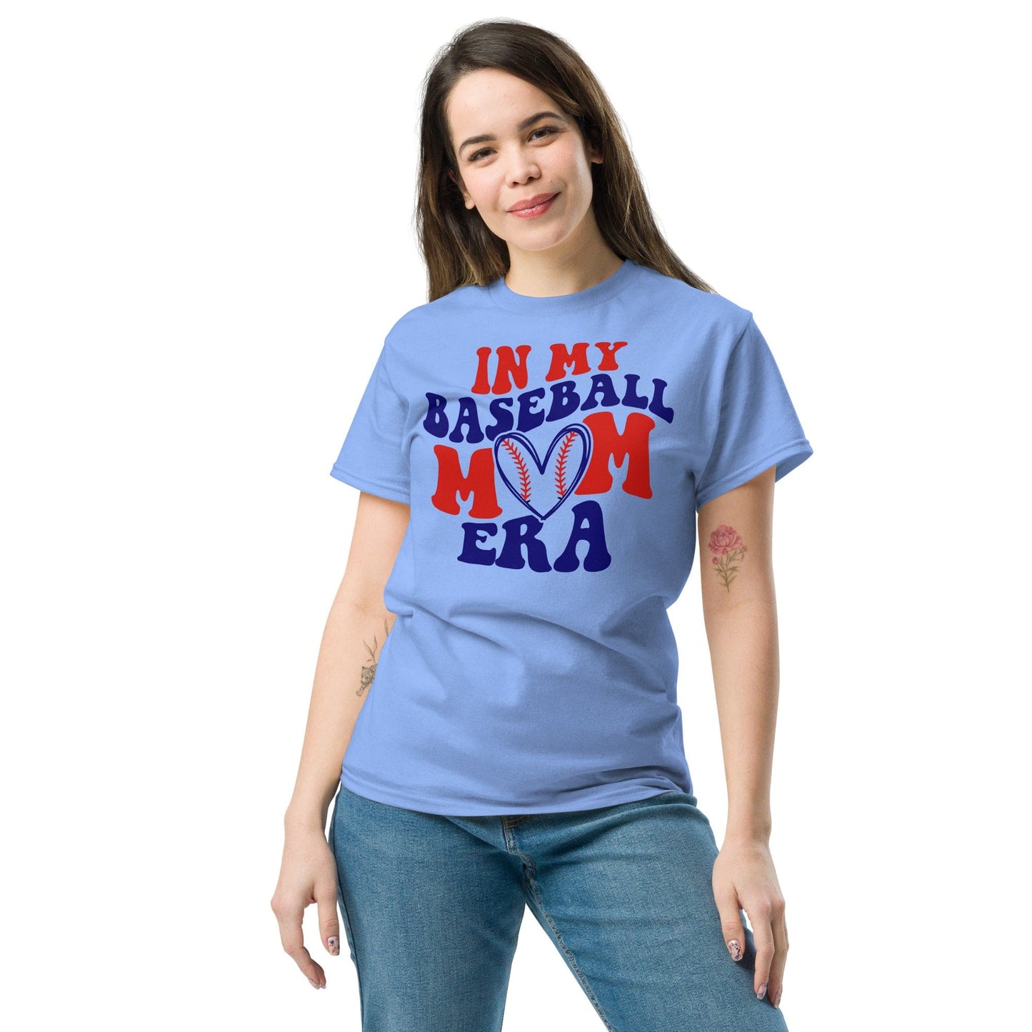 In My Baseball Mom Era T-Shirt – Soft, Stylish, and Game Day Ready Spirit Gear Collective T-Shirt