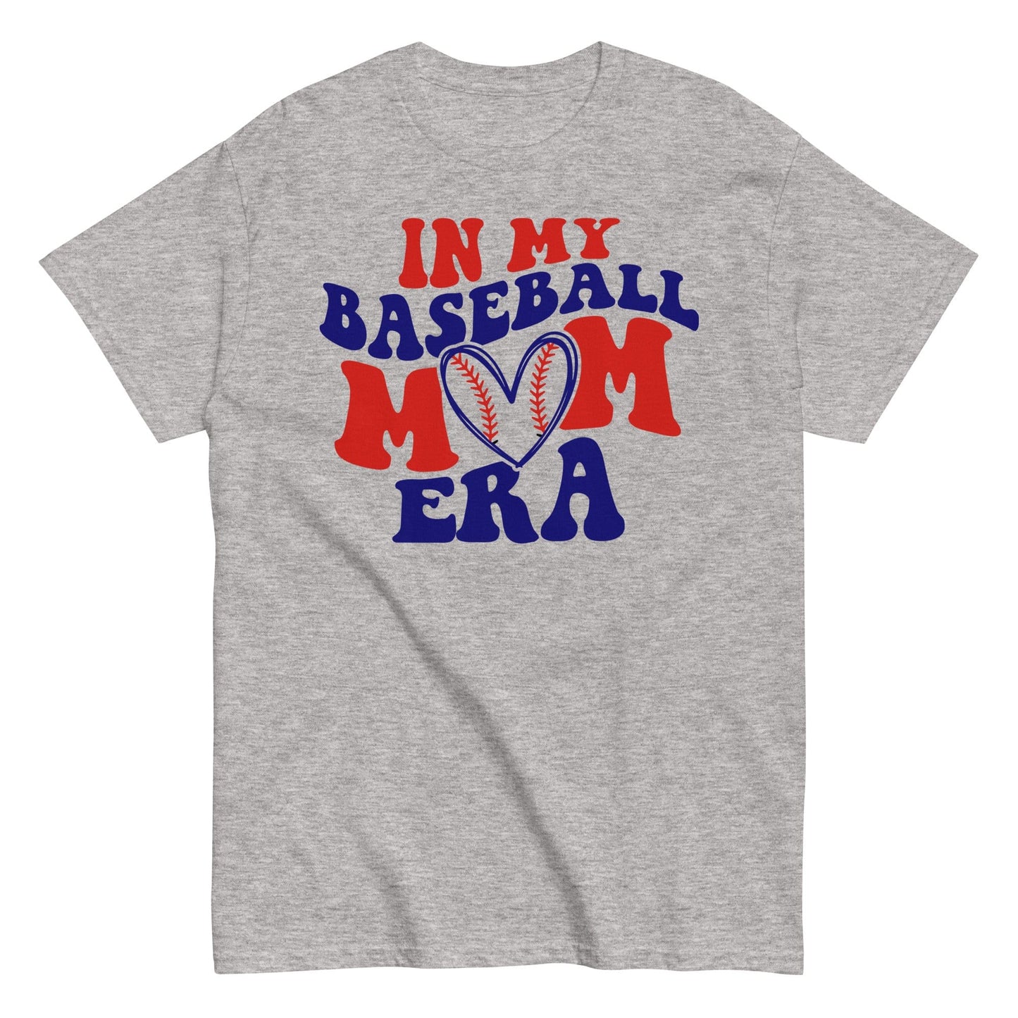 In My Baseball Mom Era T-Shirt – Soft, Stylish, and Game Day Ready Sport Grey / S Spirit Gear Collective T-Shirt