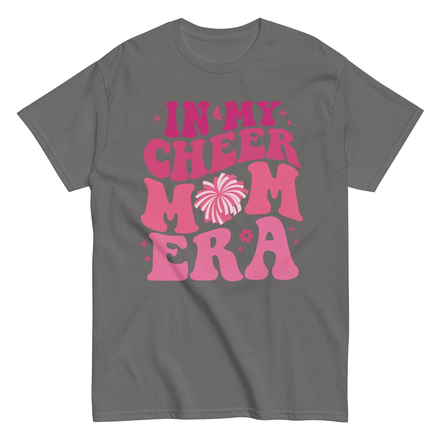In My Cheer Mom Era Shirt Charcoal / S Spirit Gear Collective T-Shirt