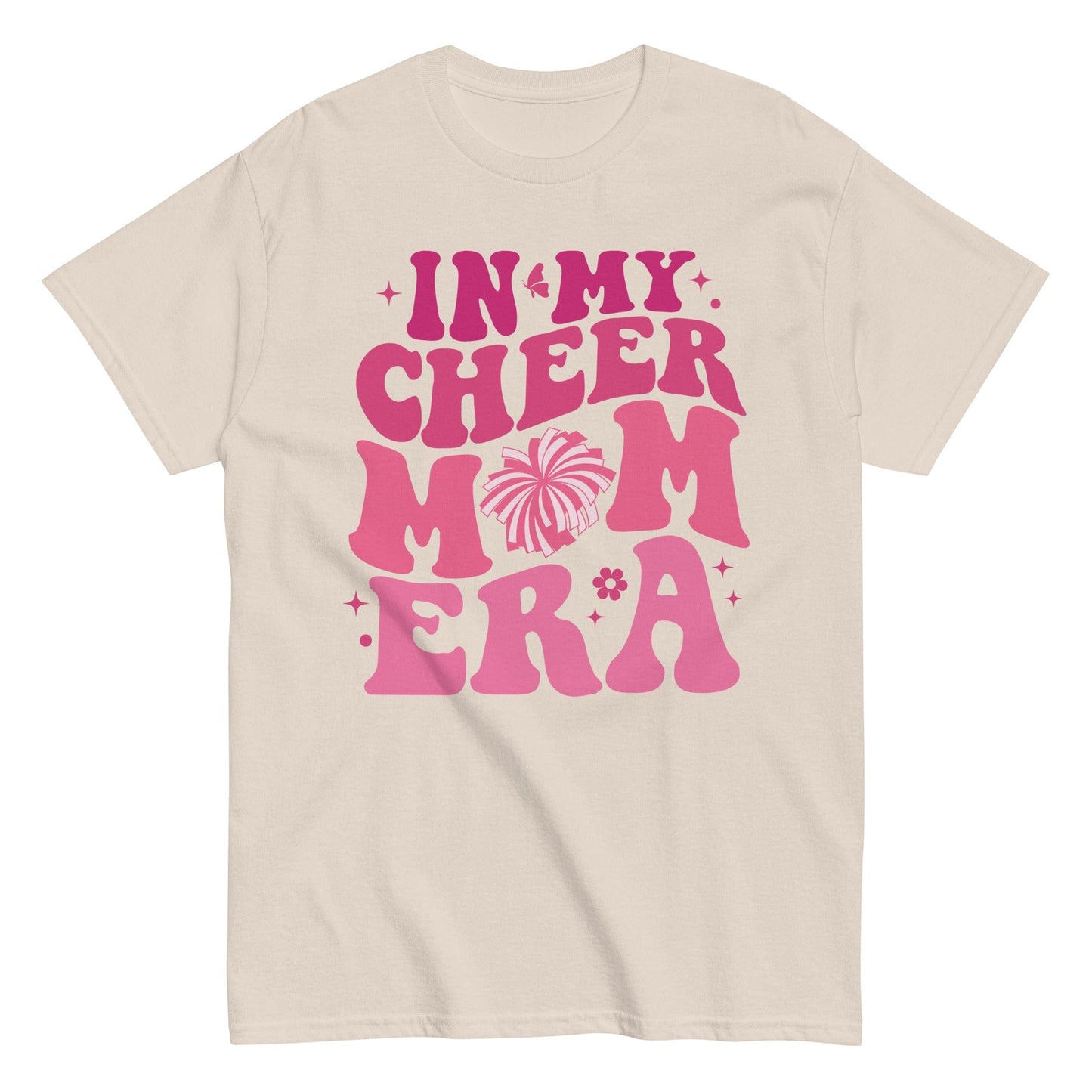 In My Cheer Mom Era Shirt Natural / S Spirit Gear Collective T-Shirt