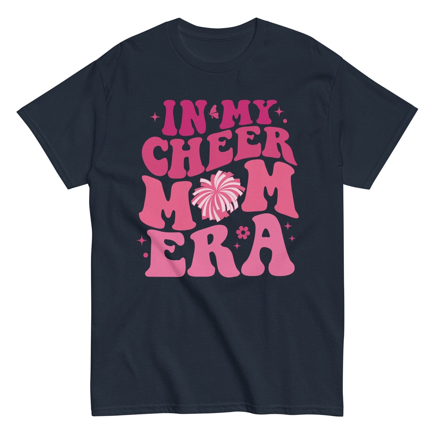 In My Cheer Mom Era Shirt Navy / S Spirit Gear Collective T-Shirt