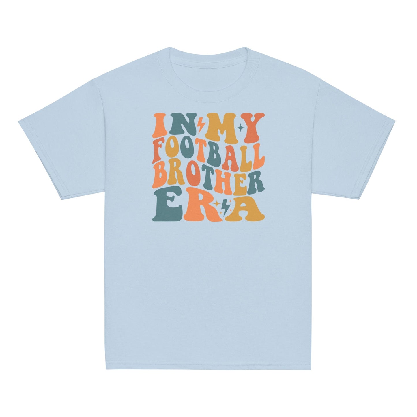 In My Football Brother Era T-Shirt Light Blue / XS Spirit Gear Collective T-Shirt