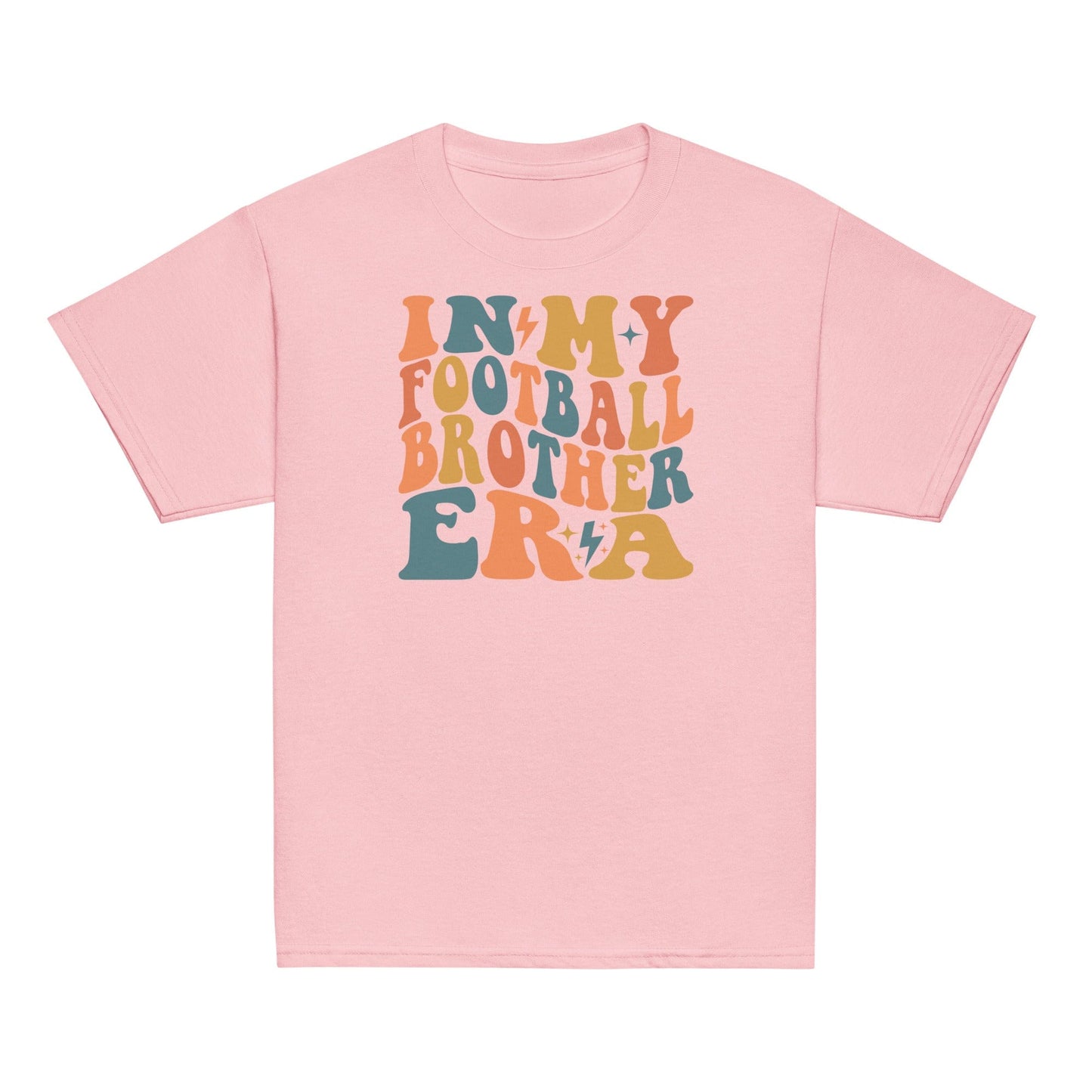 In My Football Brother Era T-Shirt Light Pink / XS Spirit Gear Collective T-Shirt