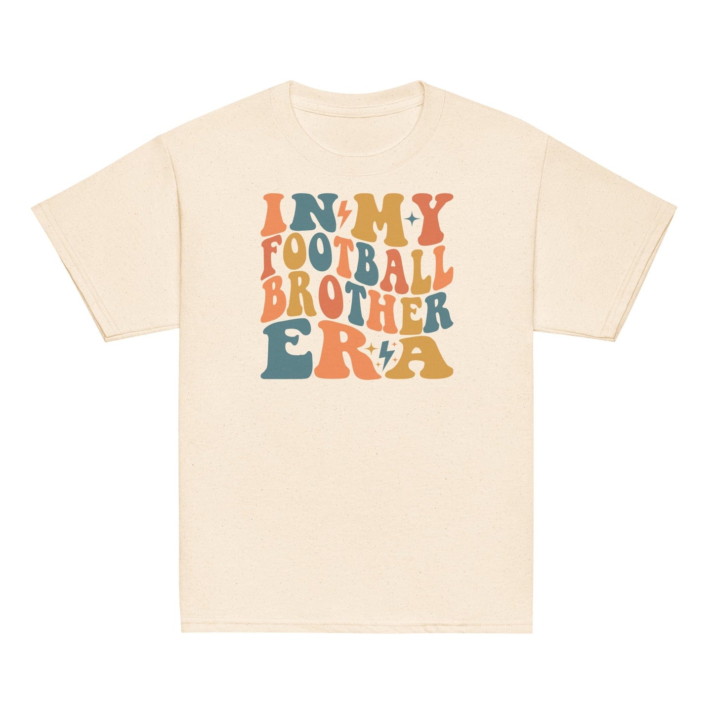 In My Football Brother Era T-Shirt Natural / XS Spirit Gear Collective T-Shirt