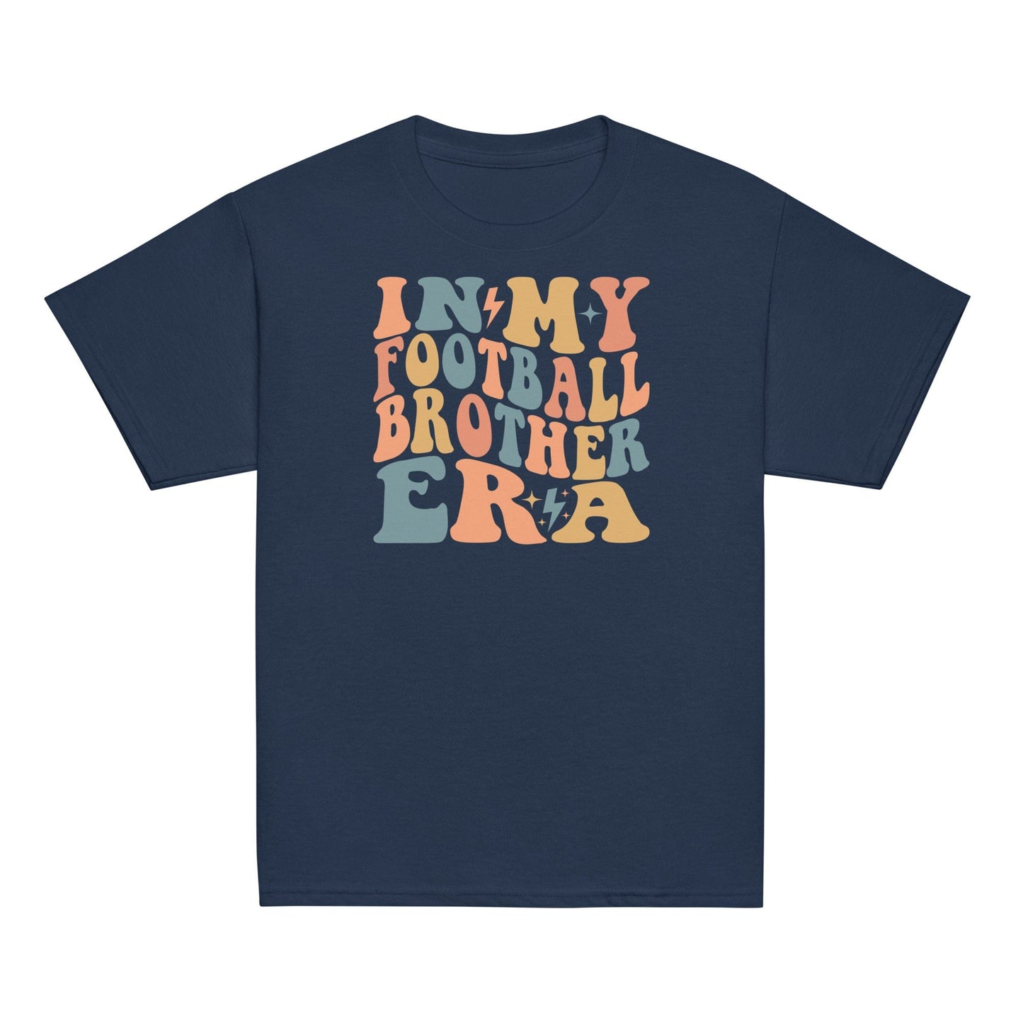 In My Football Brother Era T-Shirt Navy / XS Spirit Gear Collective T-Shirt