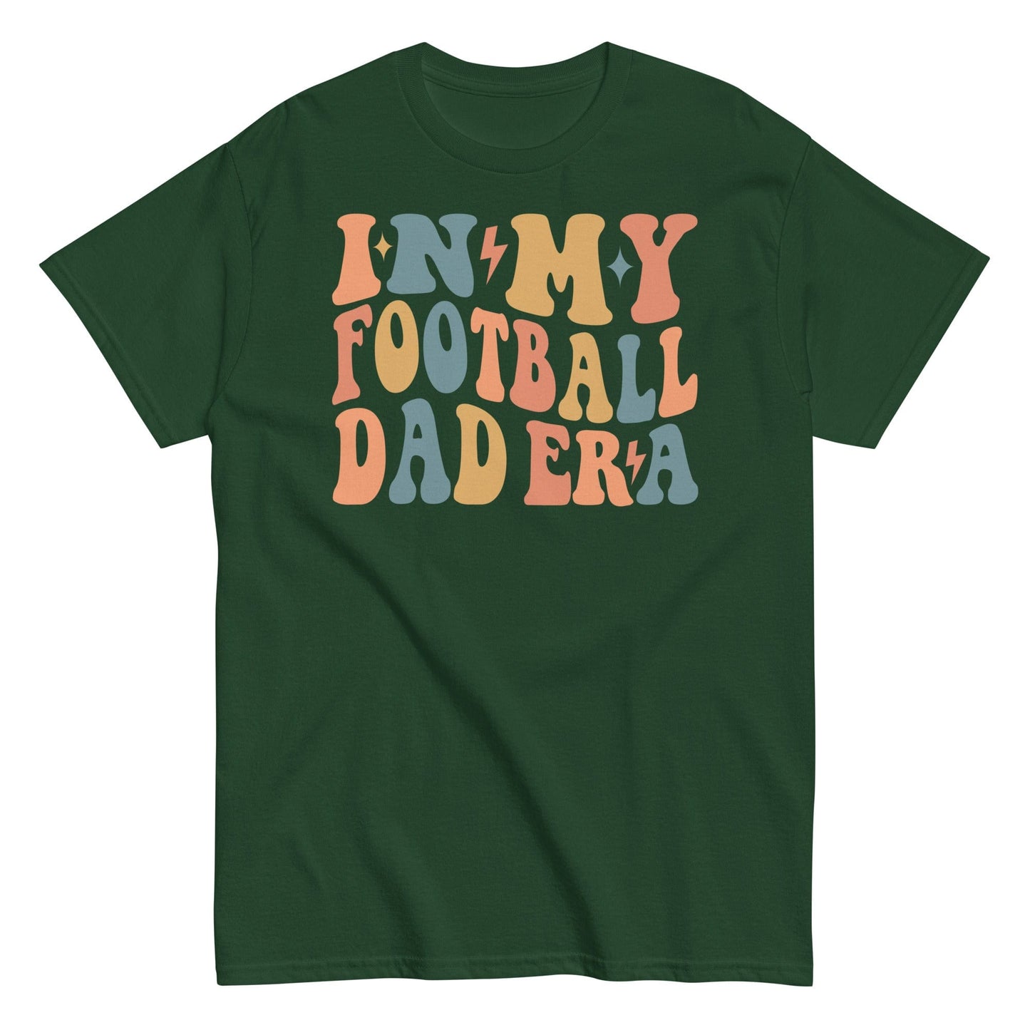 In My Football Dad Era T-Shirt Forest Green / S Spirit Gear Collective T-Shirt