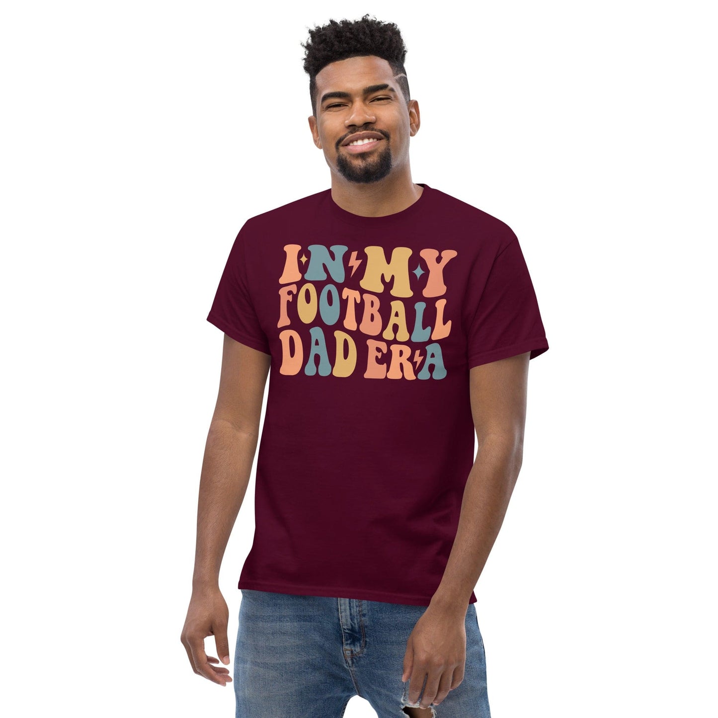 In My Football Dad Era T-Shirt Spirit Gear Collective T-Shirt