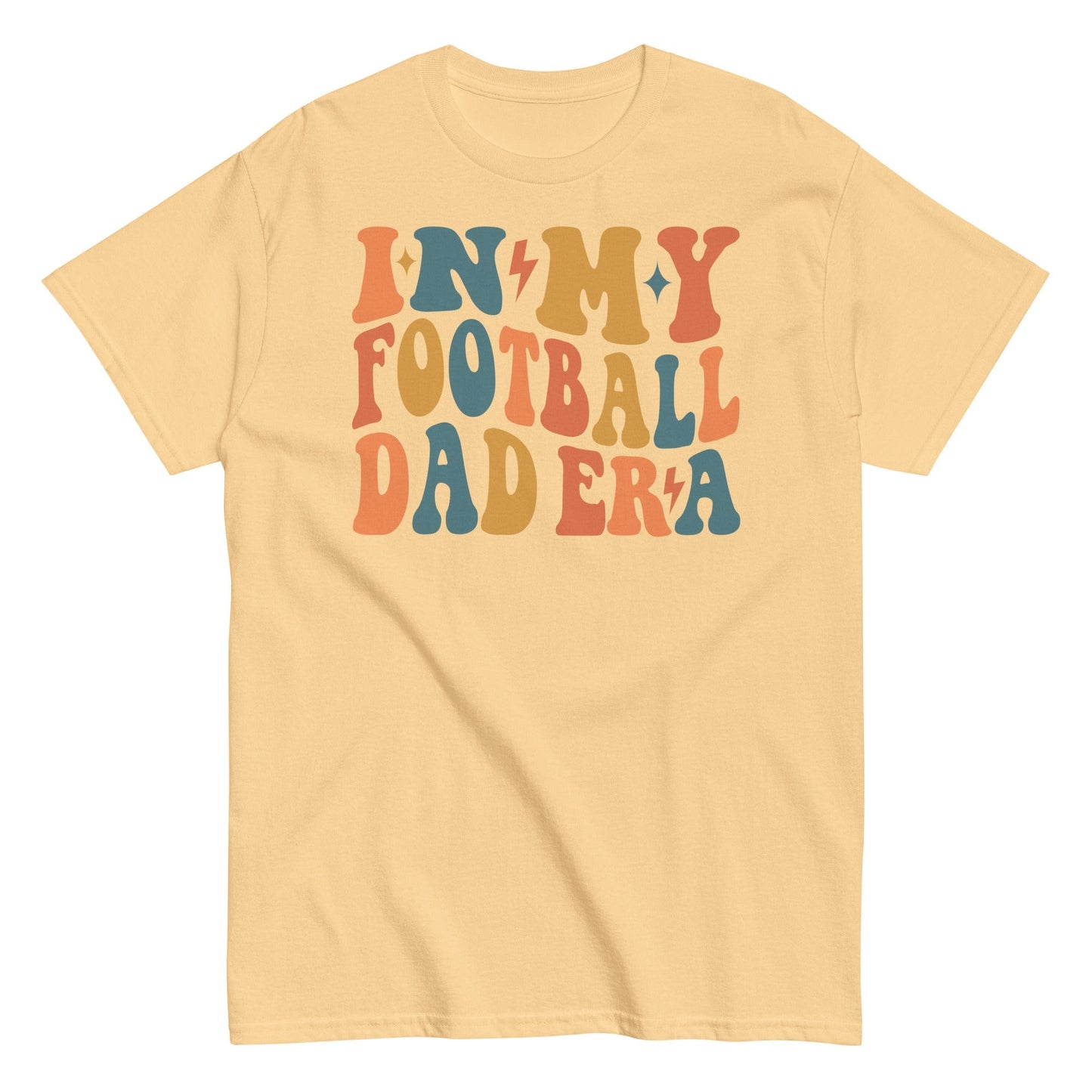 In My Football Dad Era T-Shirt Yellow Haze / S Spirit Gear Collective T-Shirt