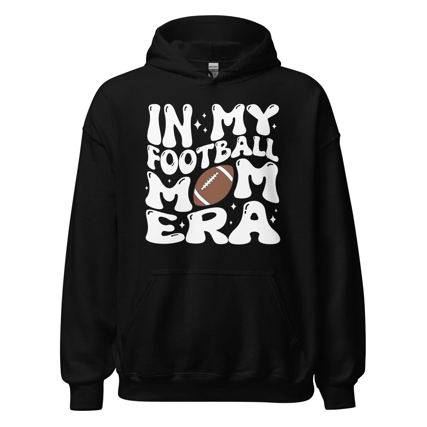 In My Football Mom Era Hoodie Black / S Spirit Gear Collective Hoodie